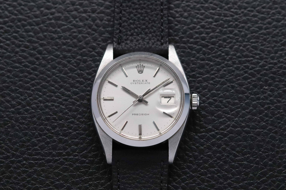 Rolex Oysterdate 6694 Silver Dial 1959