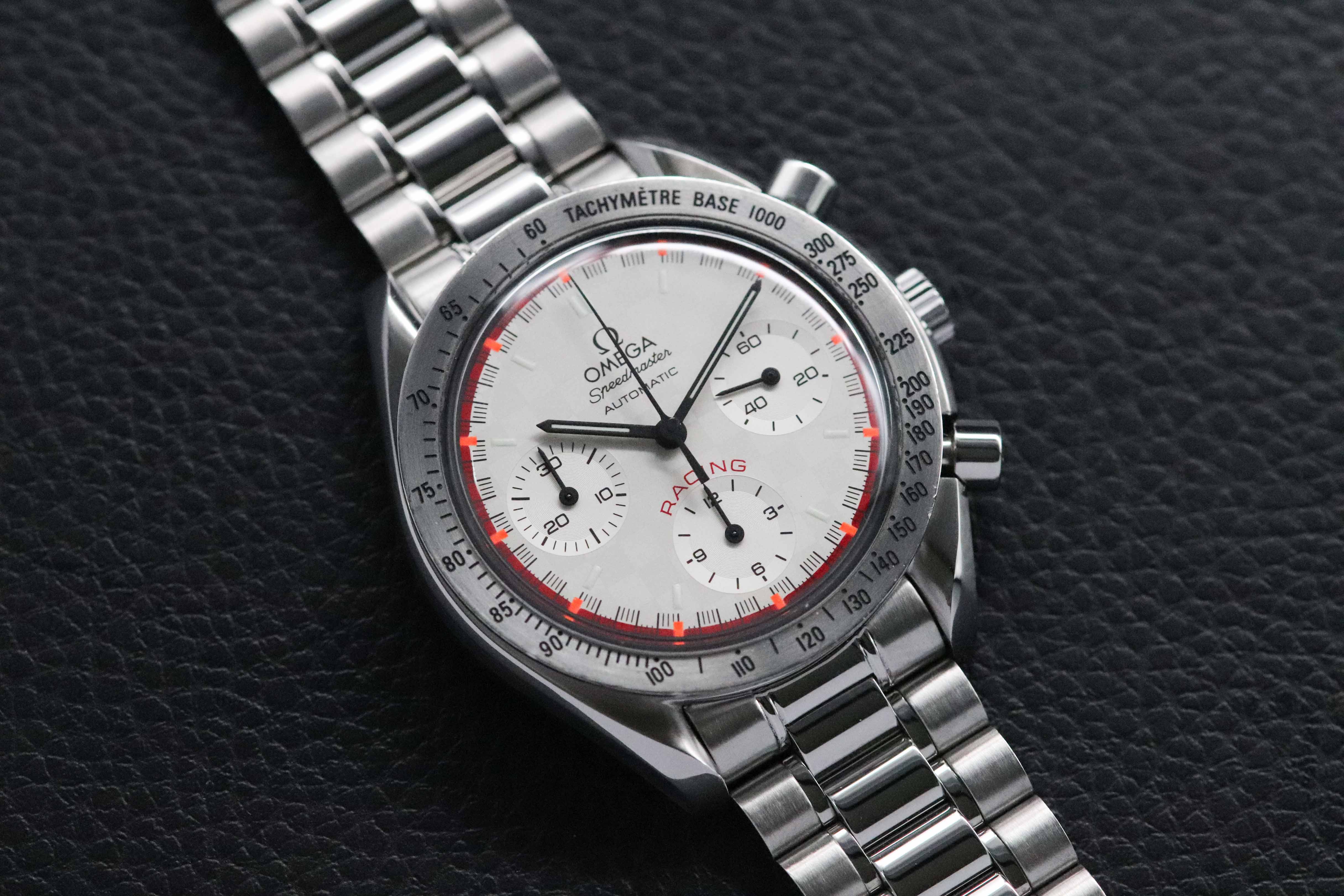 Omega Speedmaster Racing Michael Schumacher 3517.30 FULLSET 2001 Scatola + PAPERS