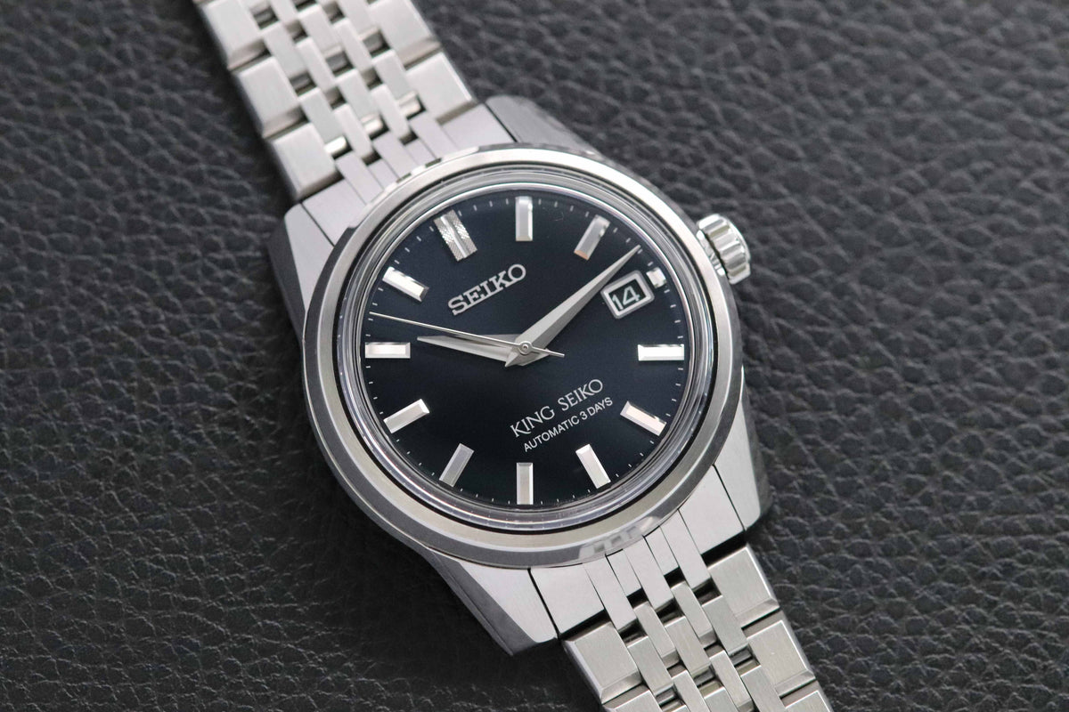 King Seiko SDKS017 Blue Dial Fullset 2026 Box + Papers