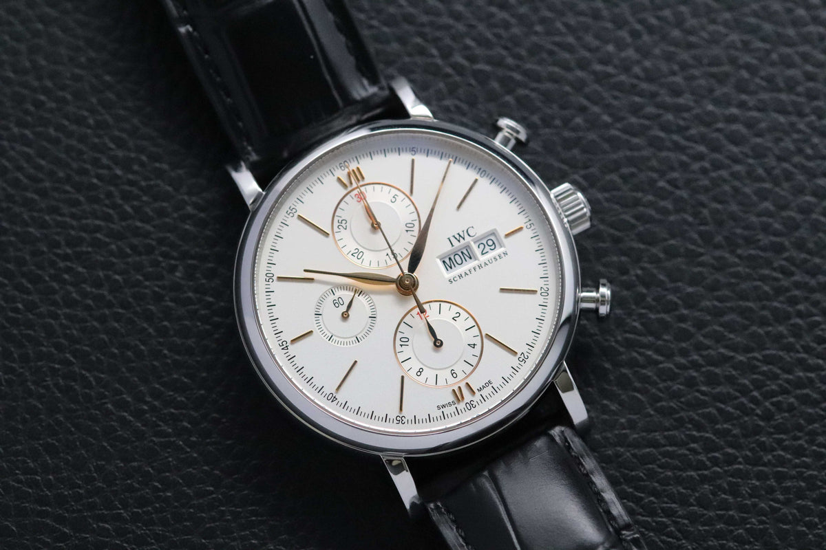 IWC Portofino Chronograph IW391031 Fullset 2019 Box+Papers