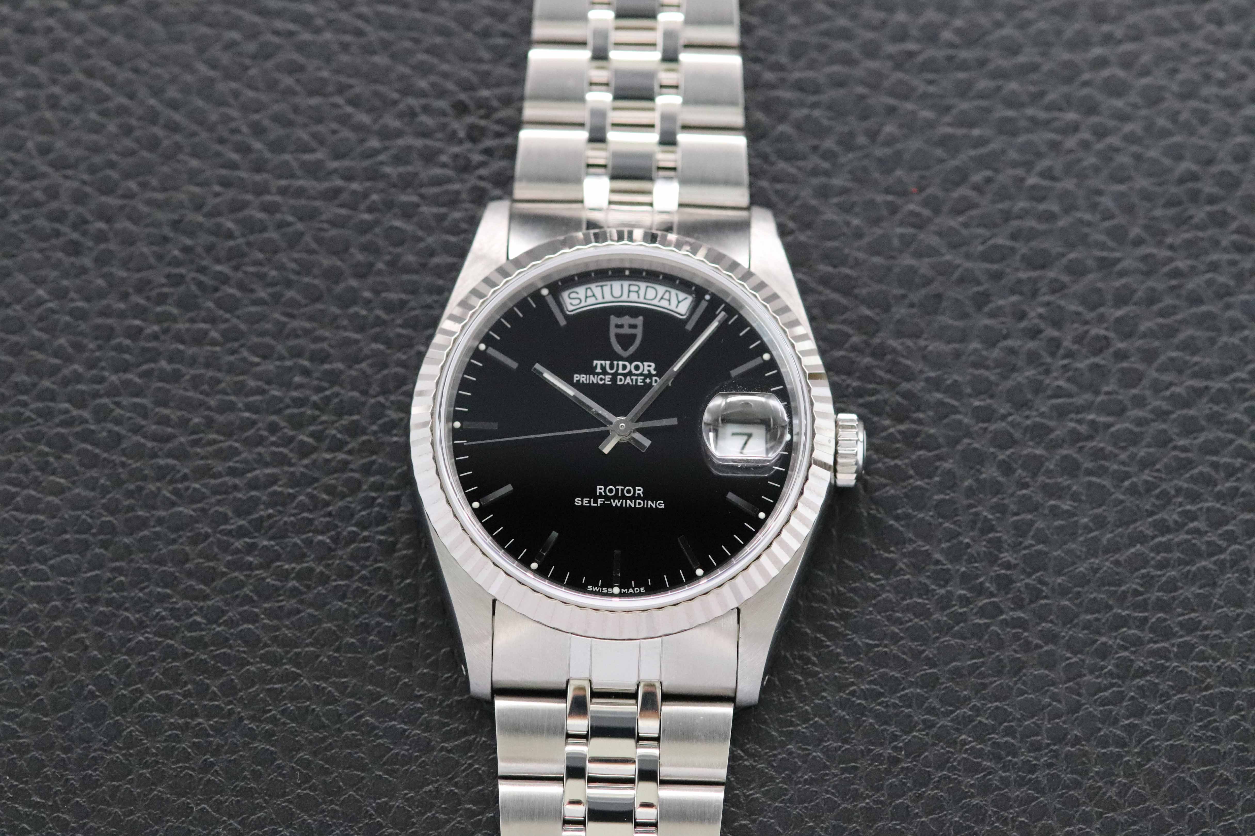 Tudor Prince Date-Day 76214 Black Dial 2009