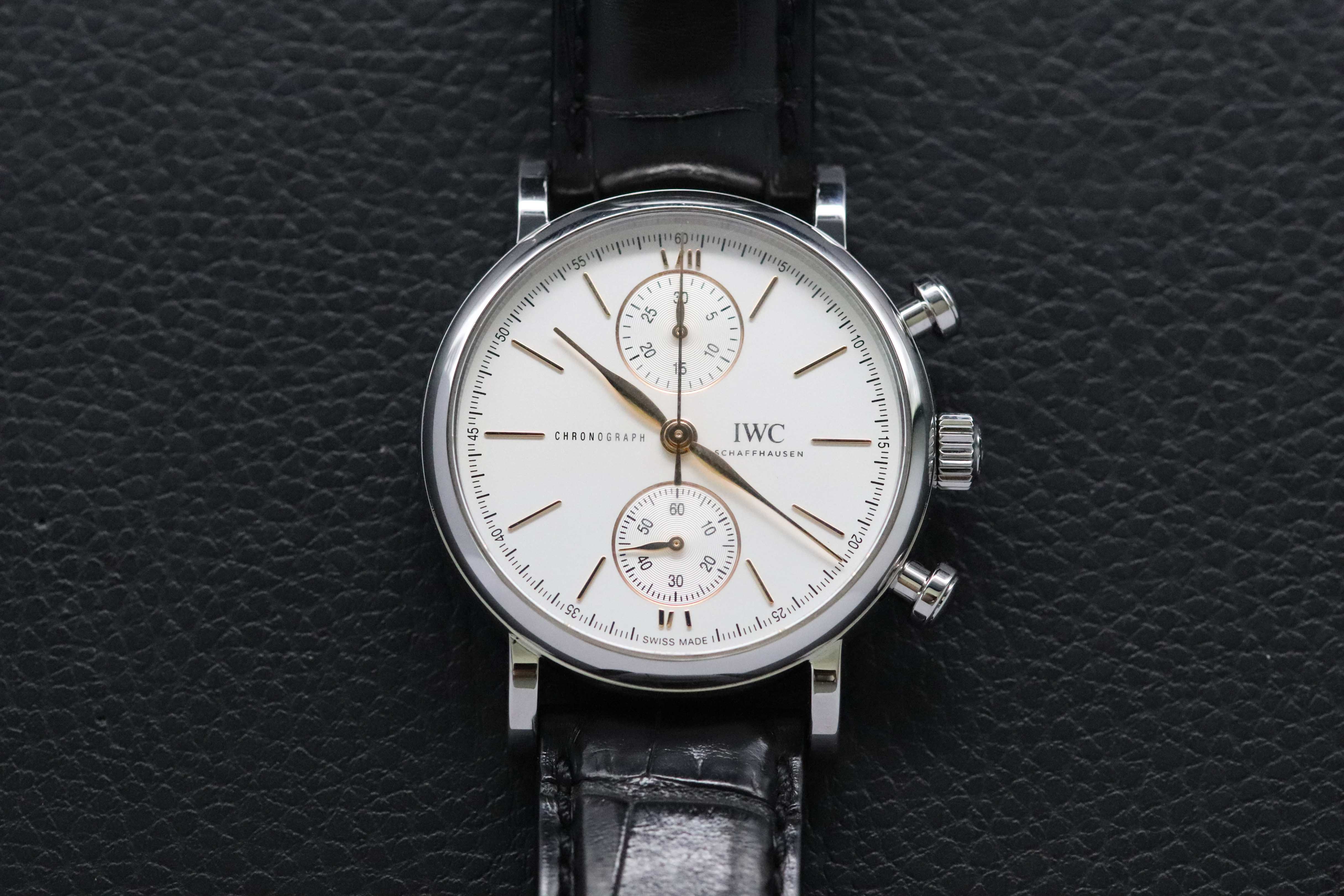 IWC Portofino Chronograph IW391406 Complete Set 2022 Box + Papers