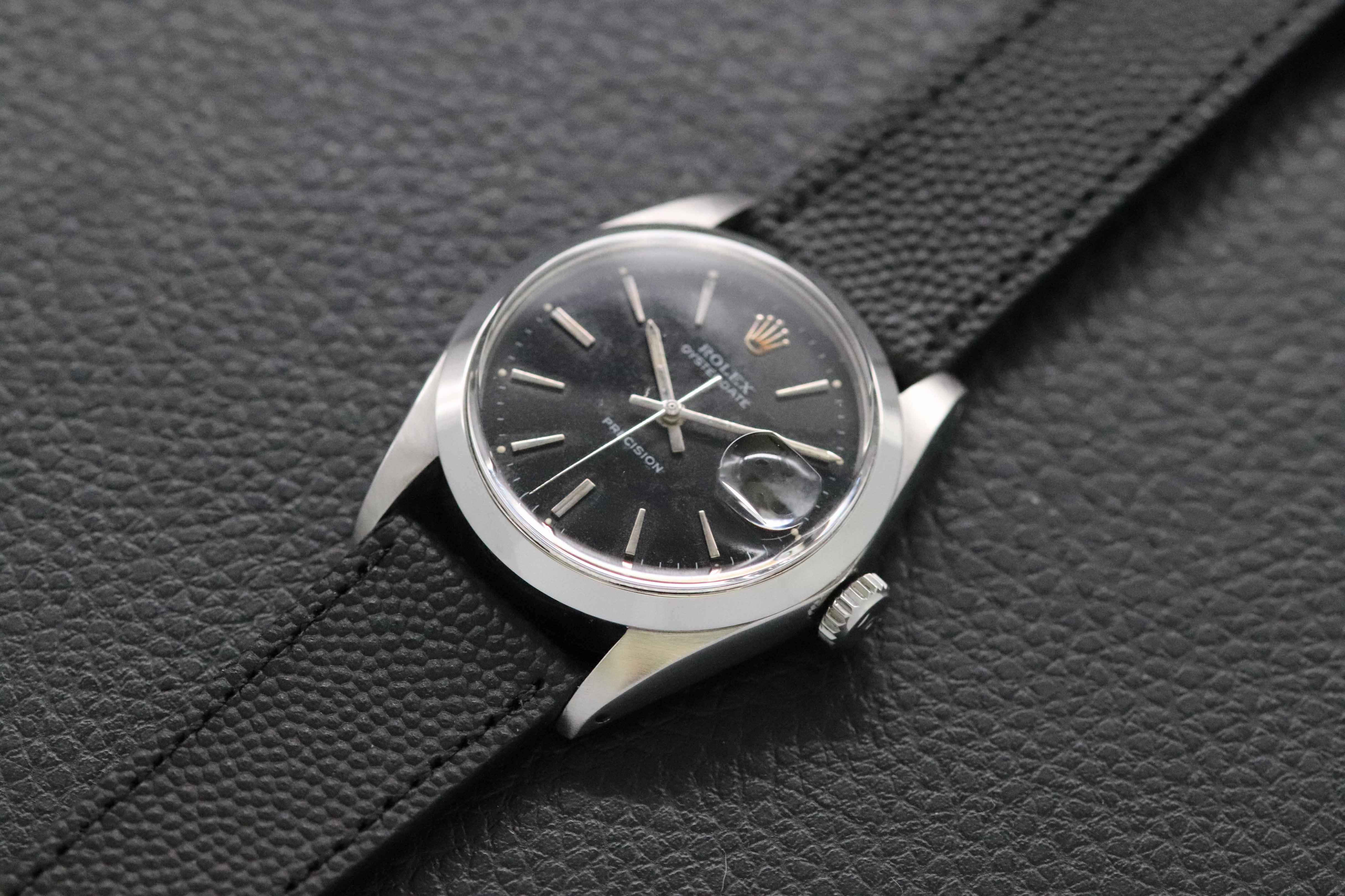 Rolex Oysterdate 6694 Black Dial 1964