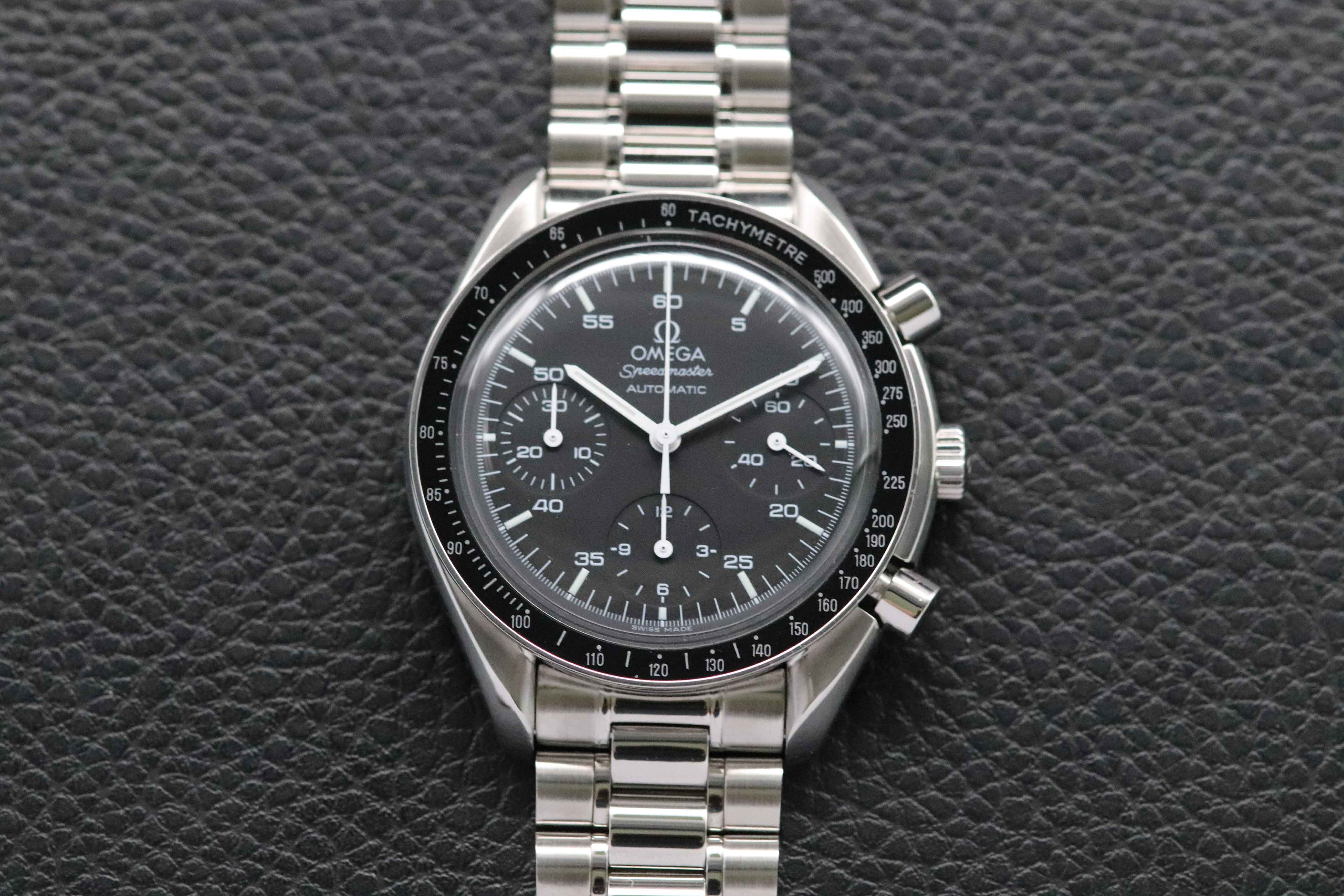 Omega Speedmaster ridotto 3510.50 quadrante nero 1998