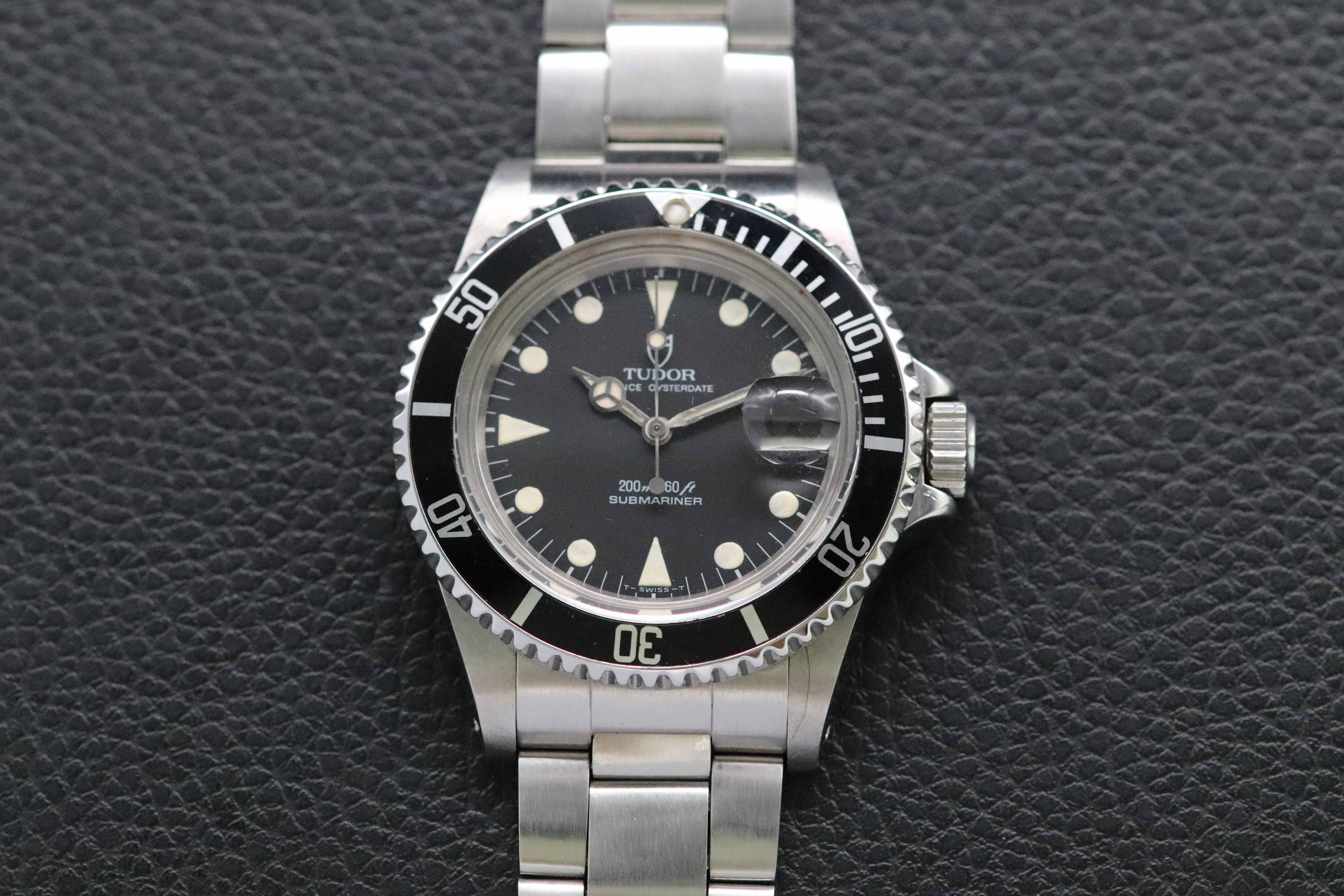Tudor Submariner 79090 Black Dial 1989
