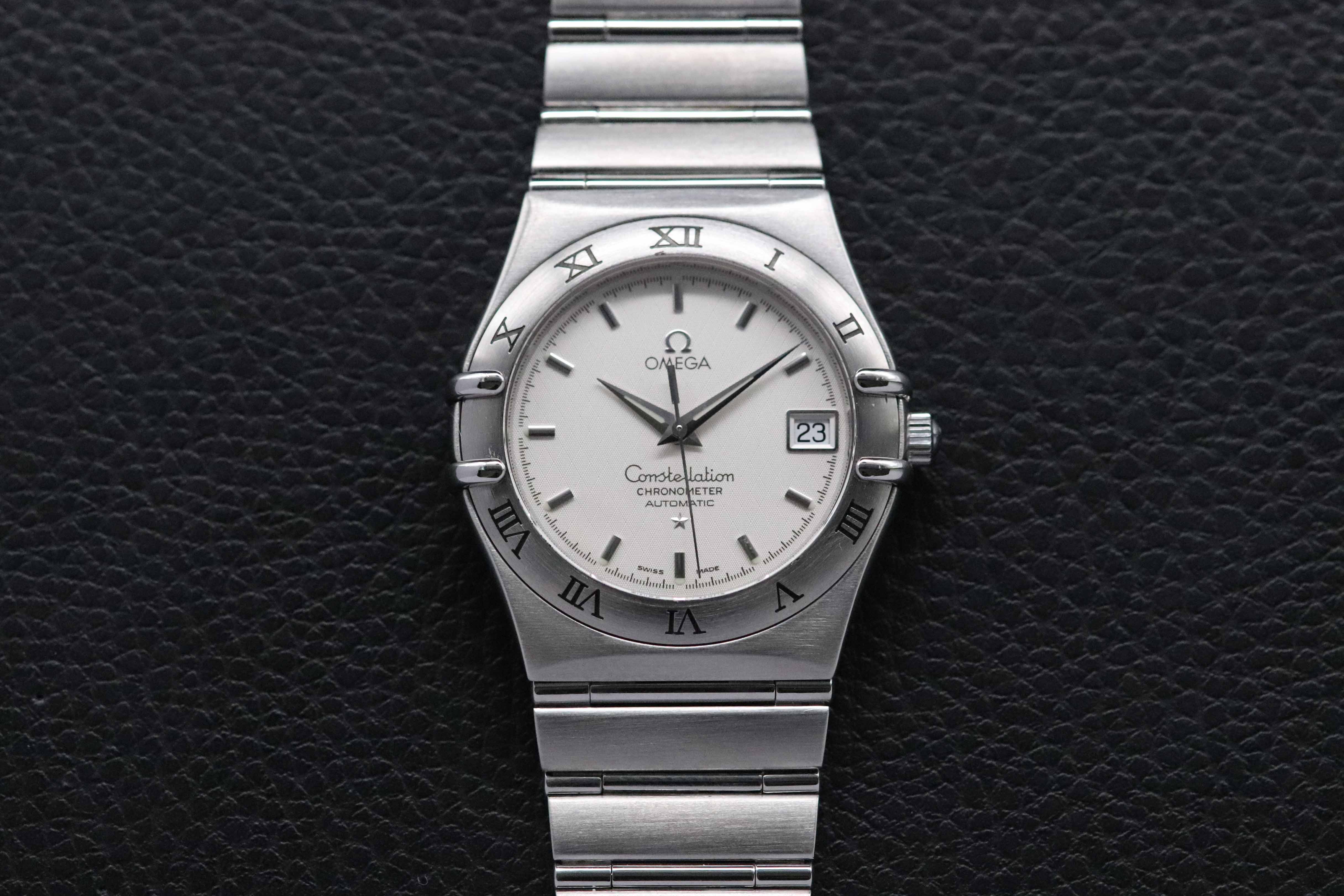 Omega Constellation 1502.30 con esfera plateada, 2006