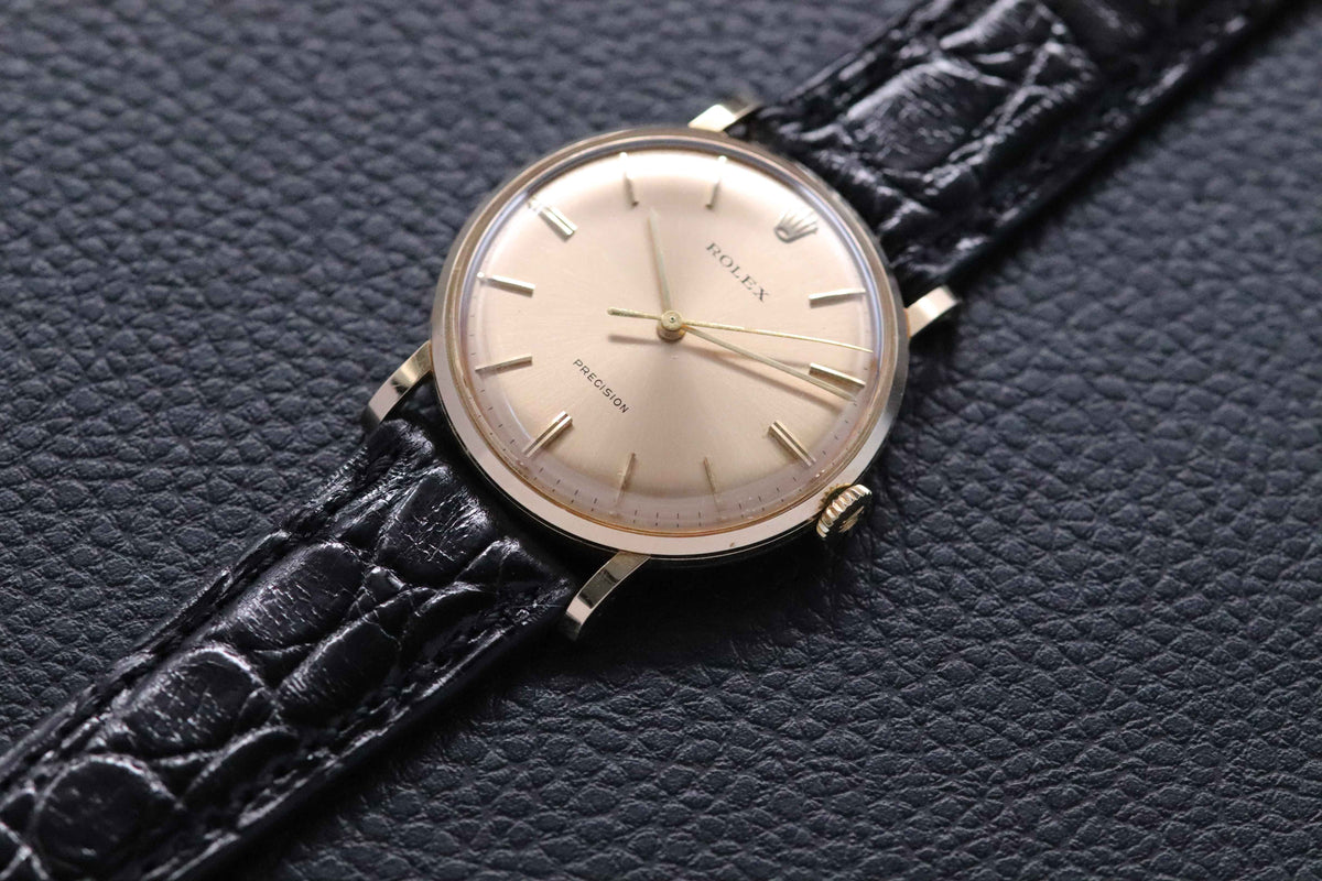 Rolex Precision 9659 Champagne Dial 1964