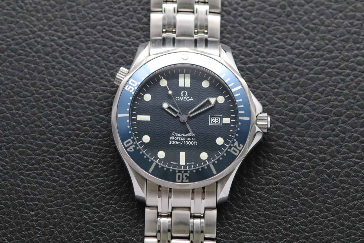 Omega Seamaster Diver 300 2541.80 Blue Dial 1998