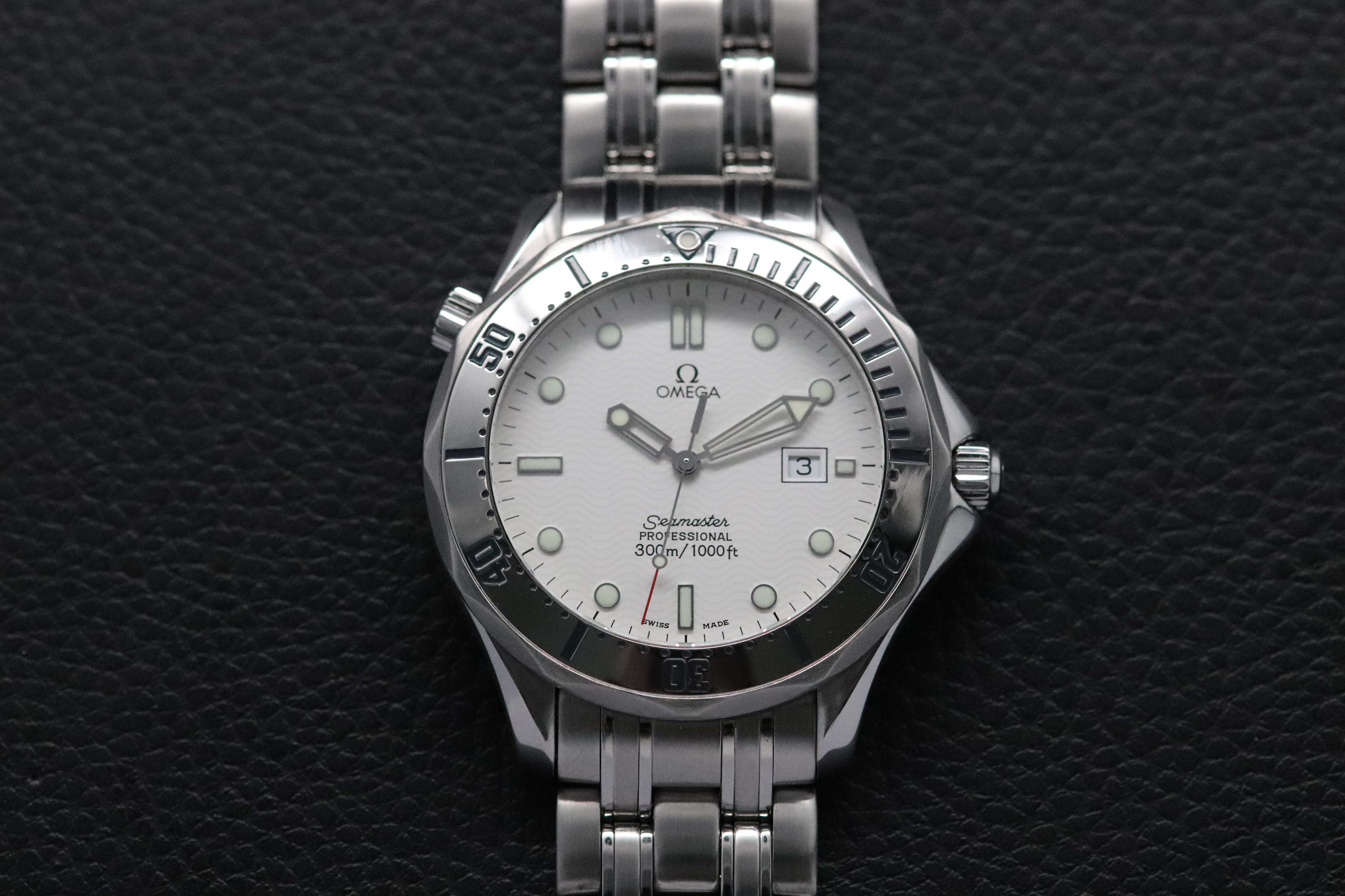 Omega Seamaster 300 Albino 2542.20 White Dial 1995