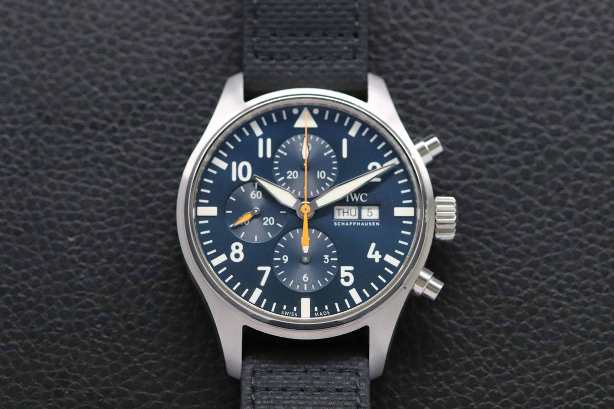 IWC Fliegeruhr Chronograph IW377729 Fullset 2021 Box+Papers