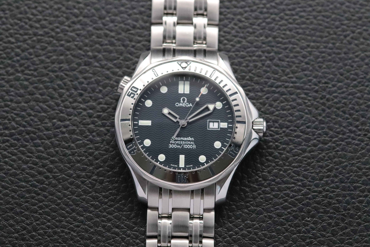 Omega Seamaster 300 2542.80 Blue Dial 1998