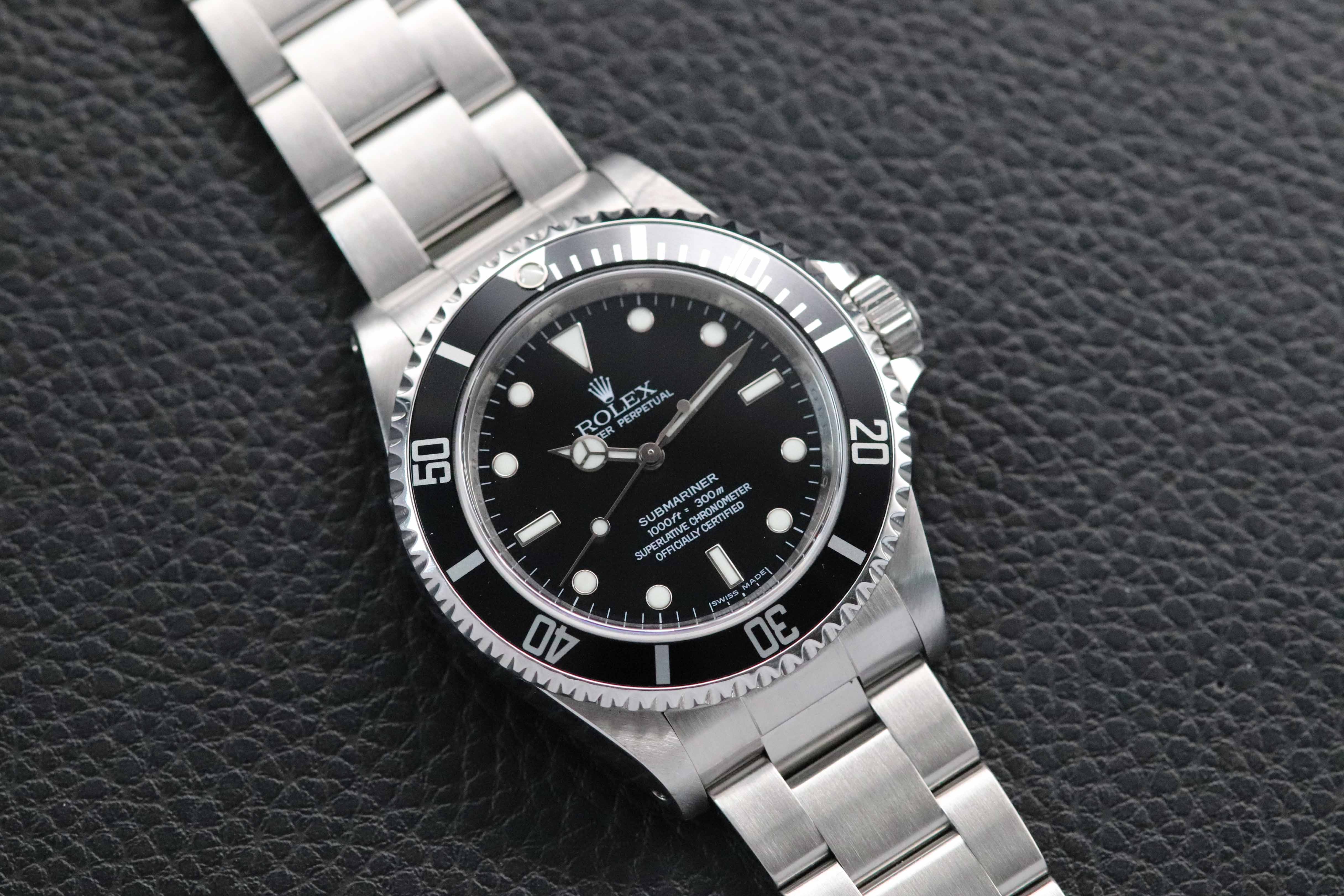 Rolex Submariner 14060M Rehaut Fullset 2012 Box+Papers