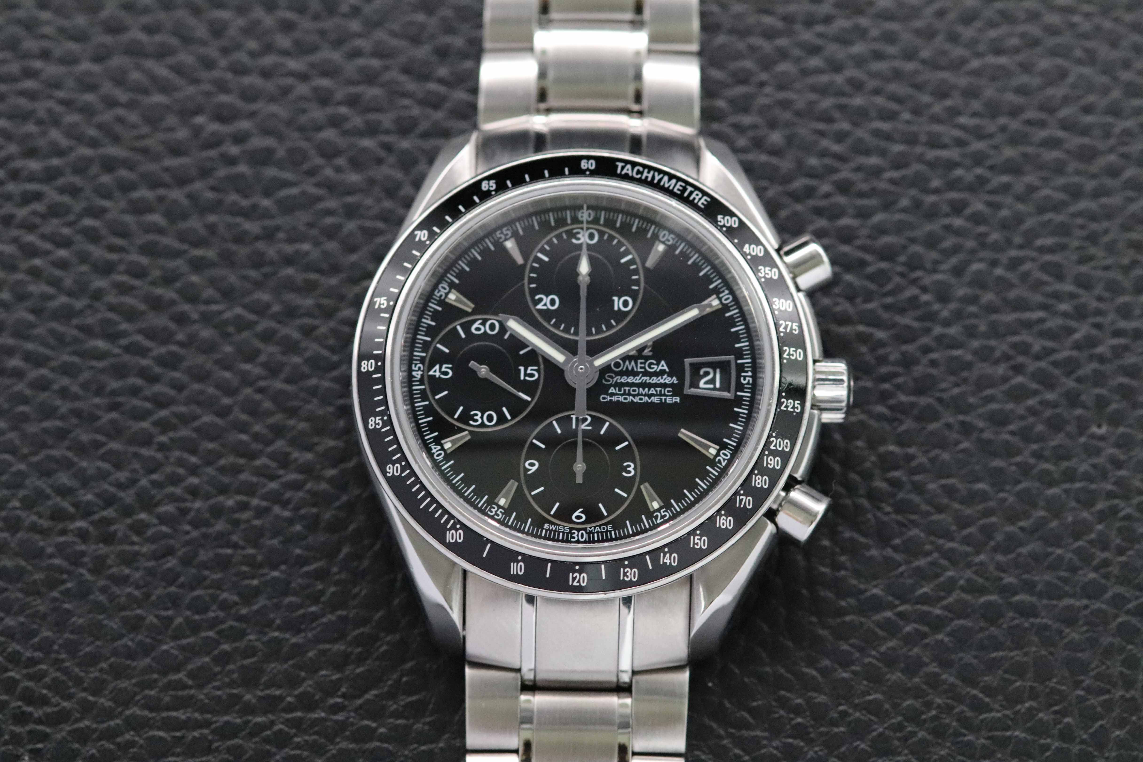 Omega Speedmaster Date 3210.50 Quadrante nero 2012