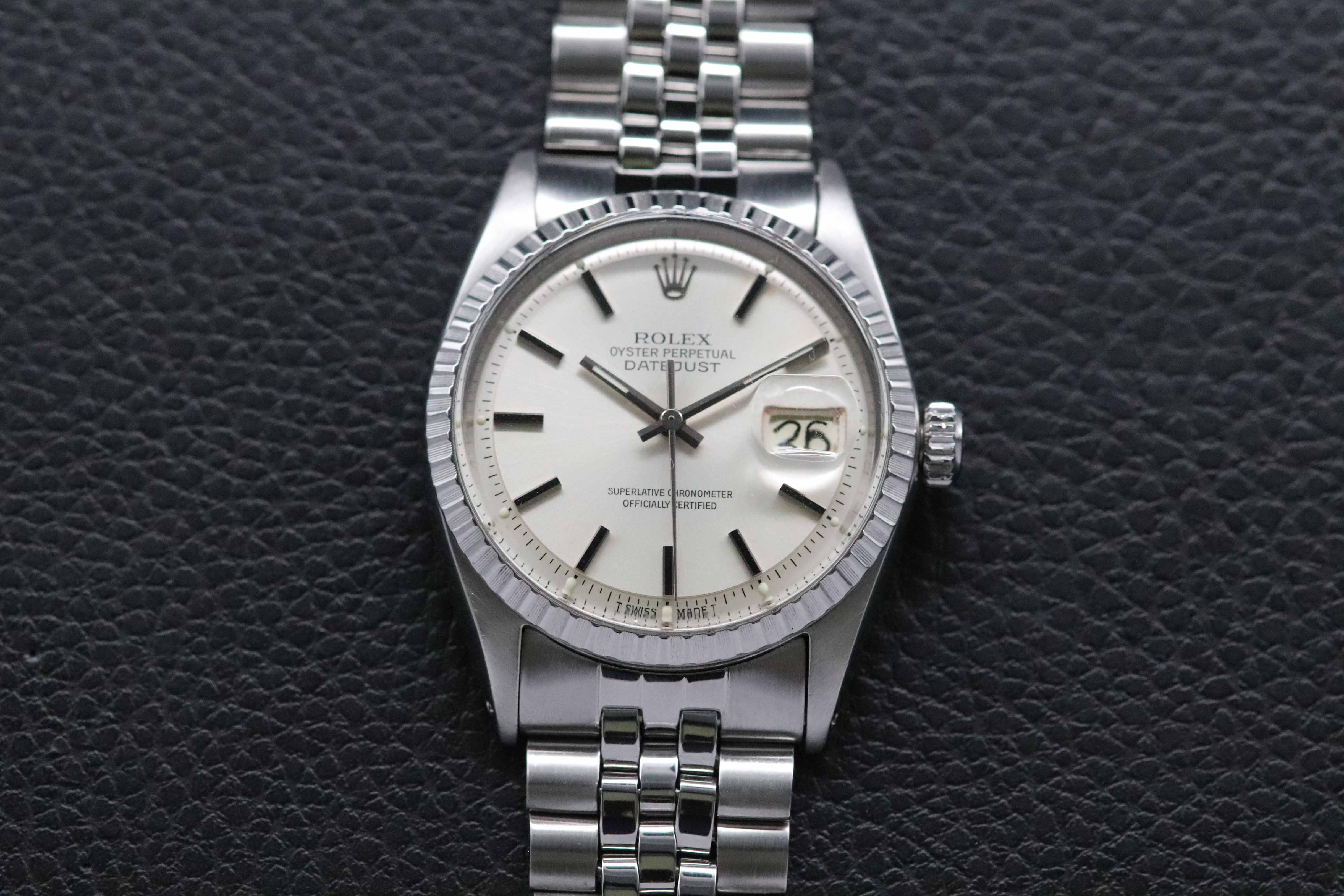 Rolex Datejust 1603 Silver Dial 1966