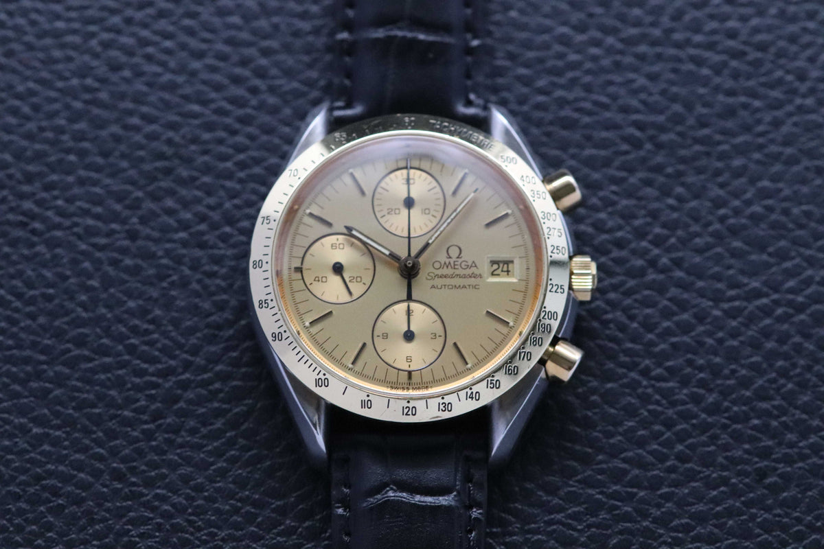 Omega Speedmaster Date 3311.10 Gold Dial 1995