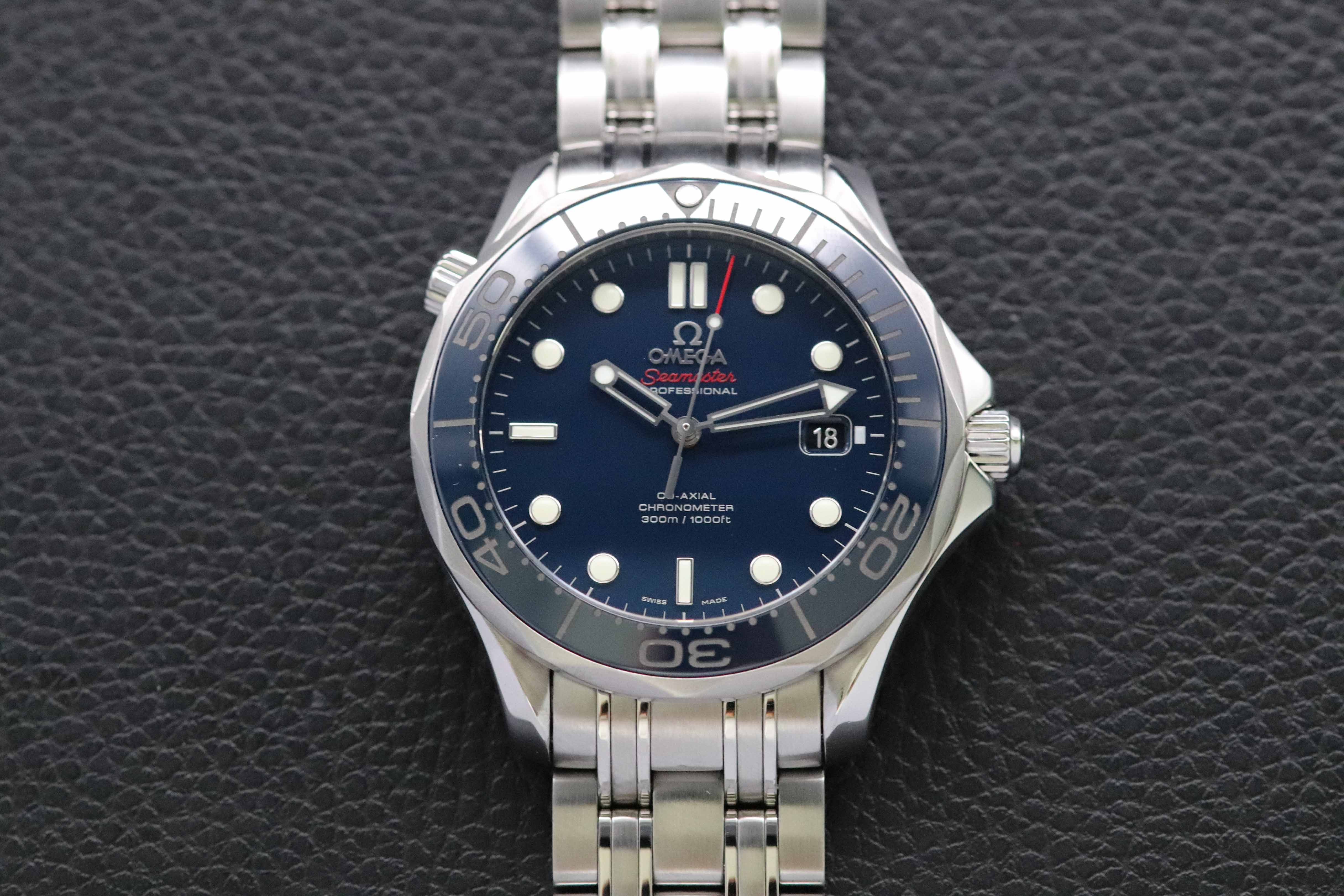 Omega Seamaster Diver 300 212.30.41.20.03.001 Blue Dial 2018