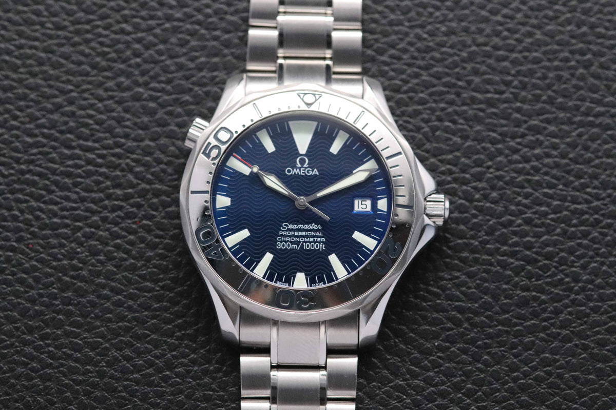 Omega Seamaster Diver 2255.80 Blue Dial 2007
