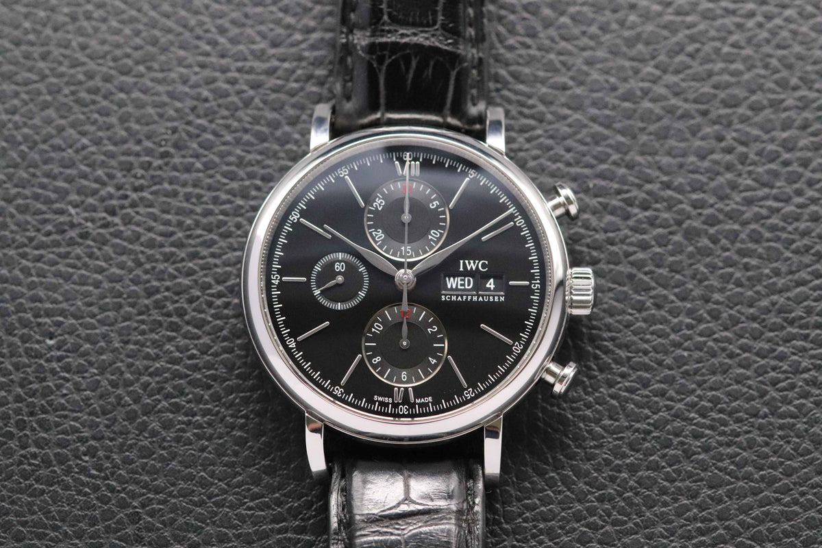 IWC Portofino Chronograph IW391029 Fullset 2019 Box+Papers