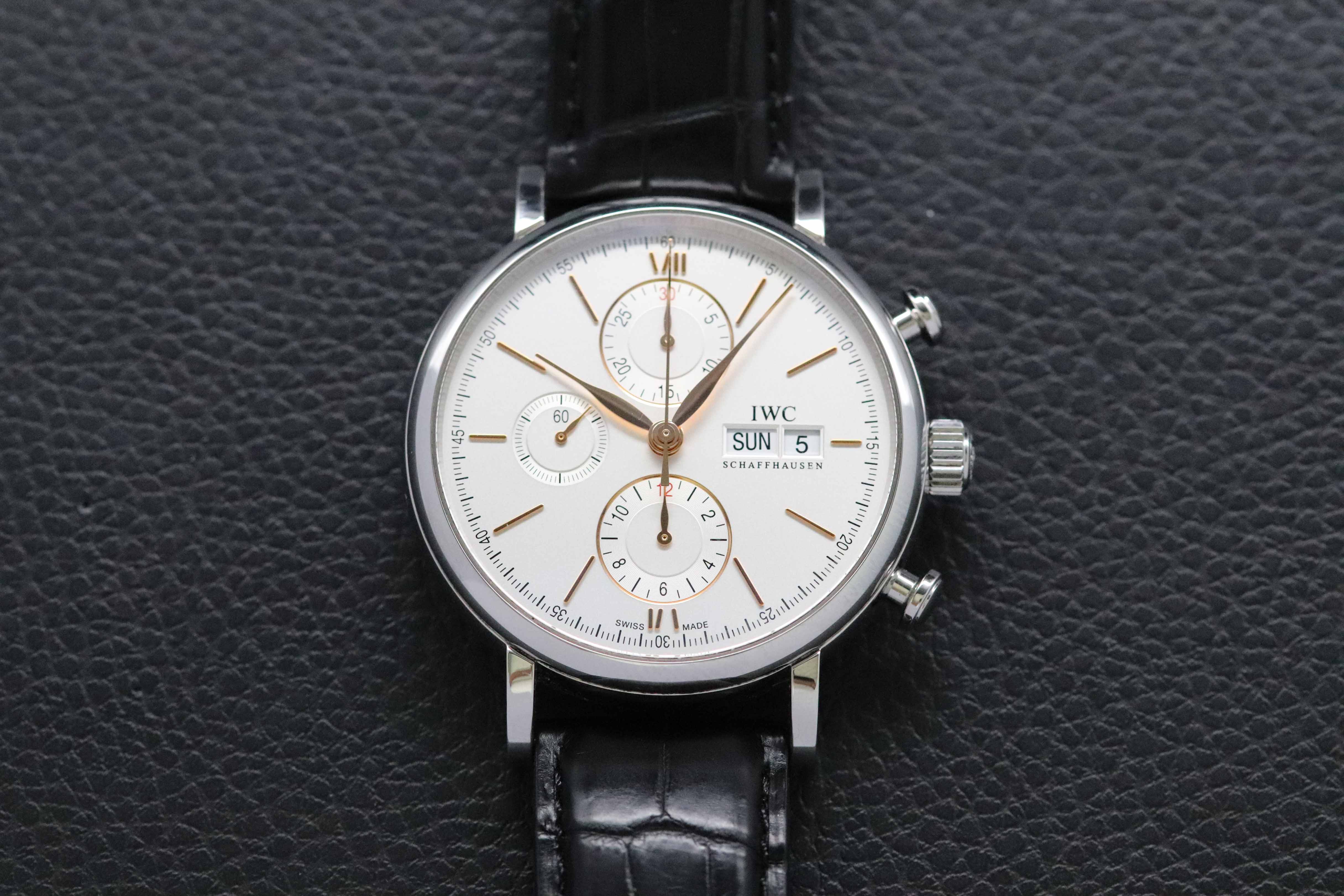 IWC Portofino Chronograph IW391031 Fullset 2021 Box+Papers