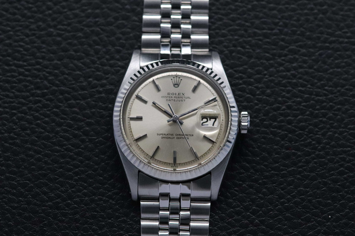 Rolex Datejust 1601 Silver Dial 1962