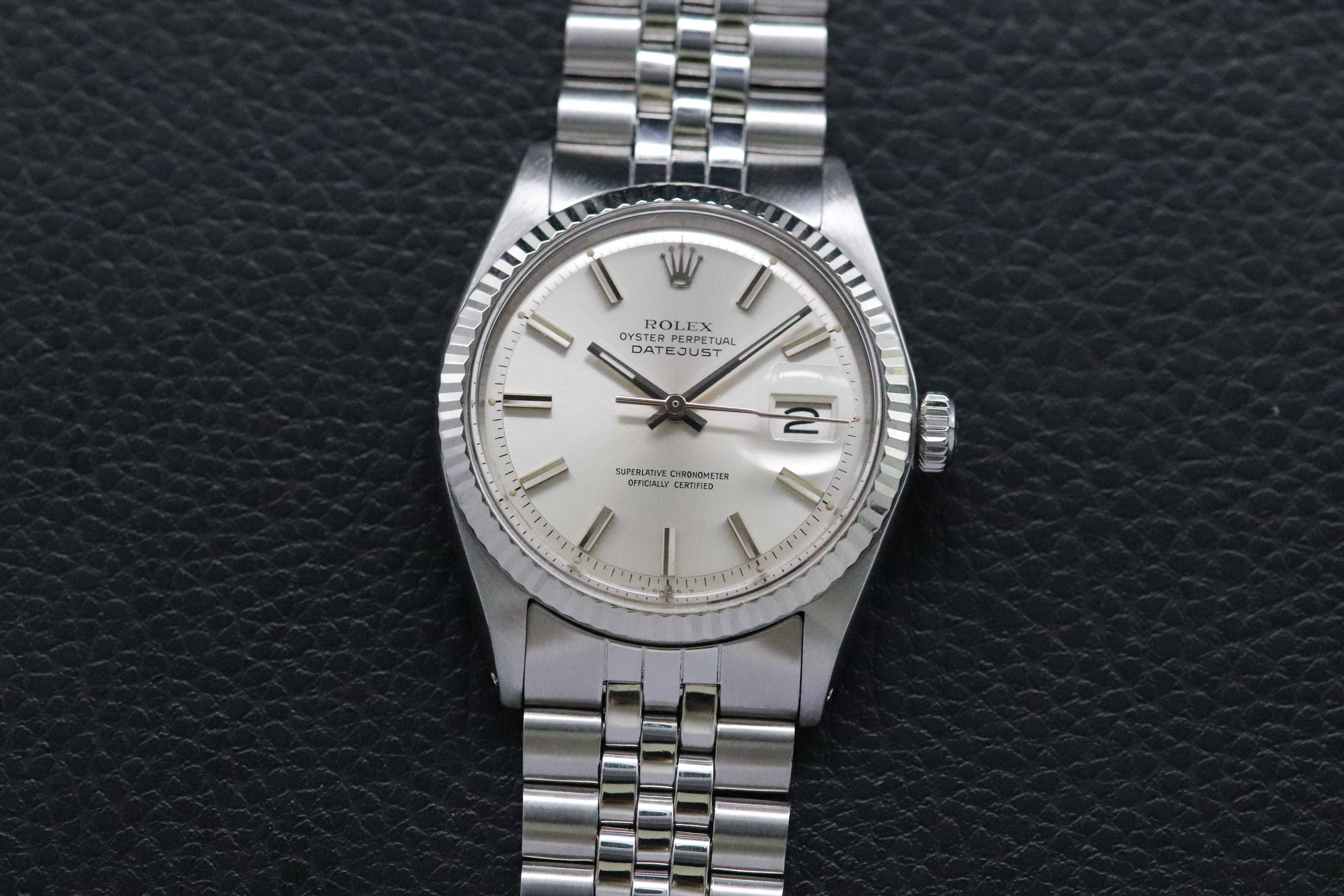 Rolex Datejust 1601 with Silver Dial, 1971