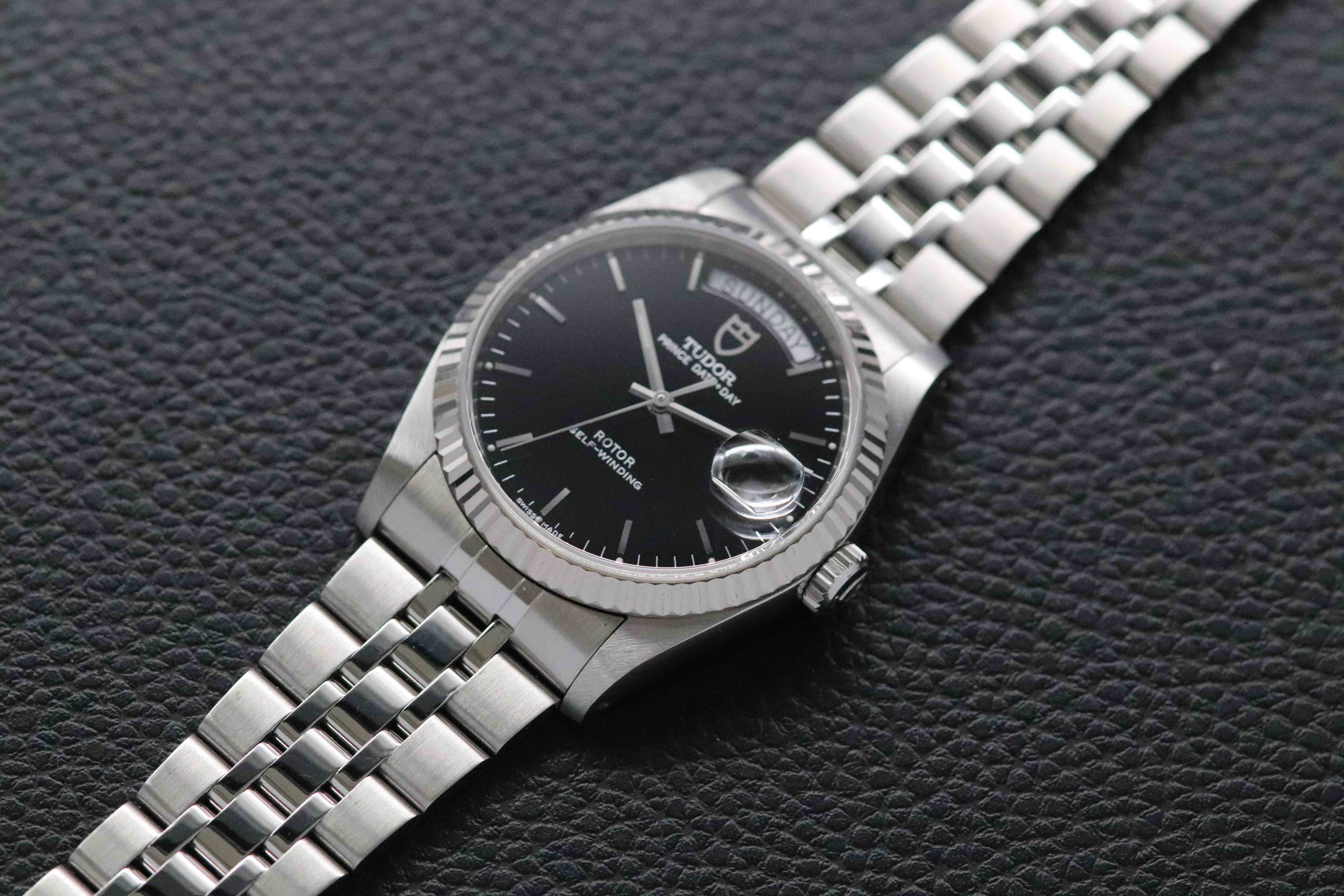 Tudor Prince Date-Day 76214 Black Dial 2008