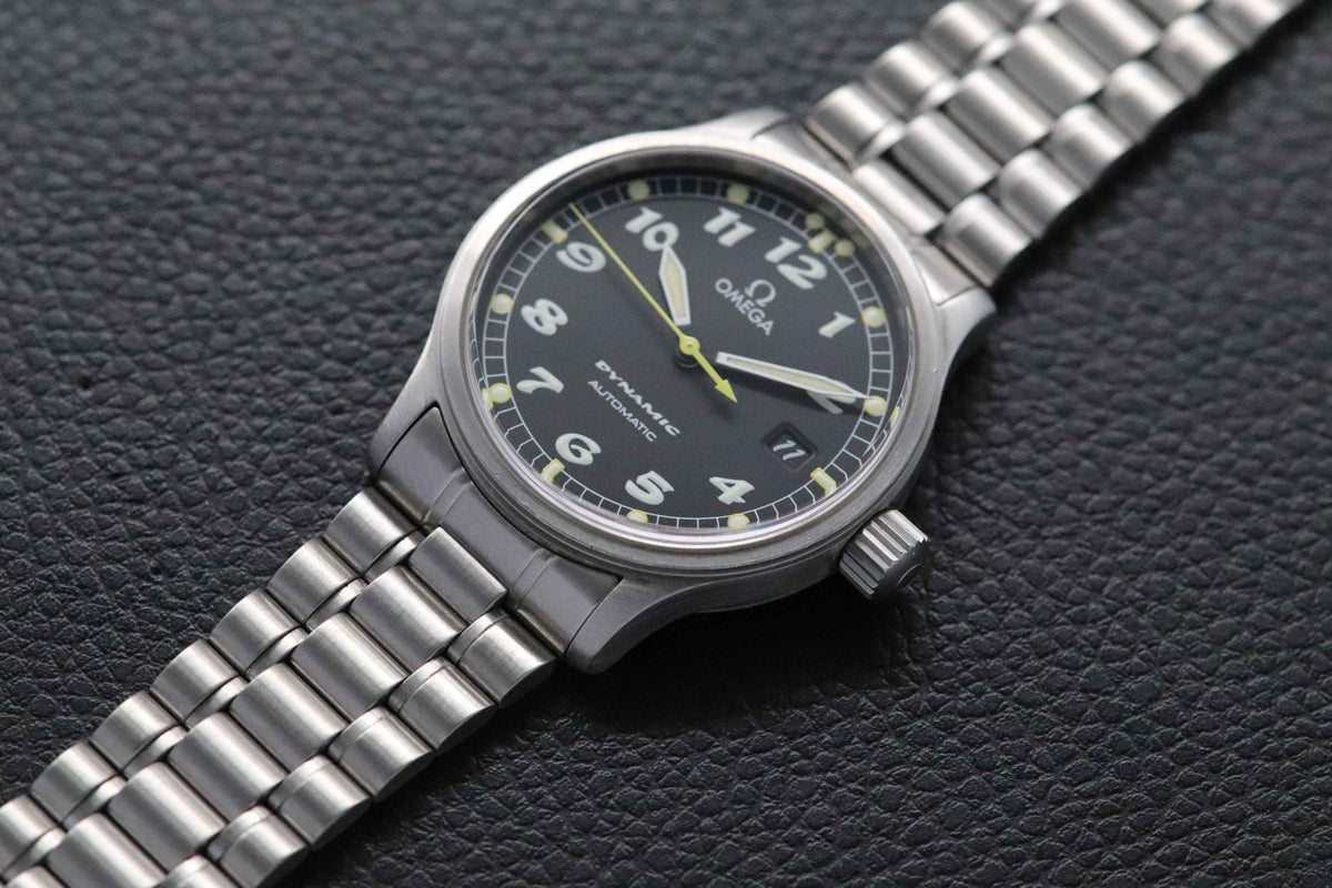 Omega Dynamic 5200.50 Black Dial 1998