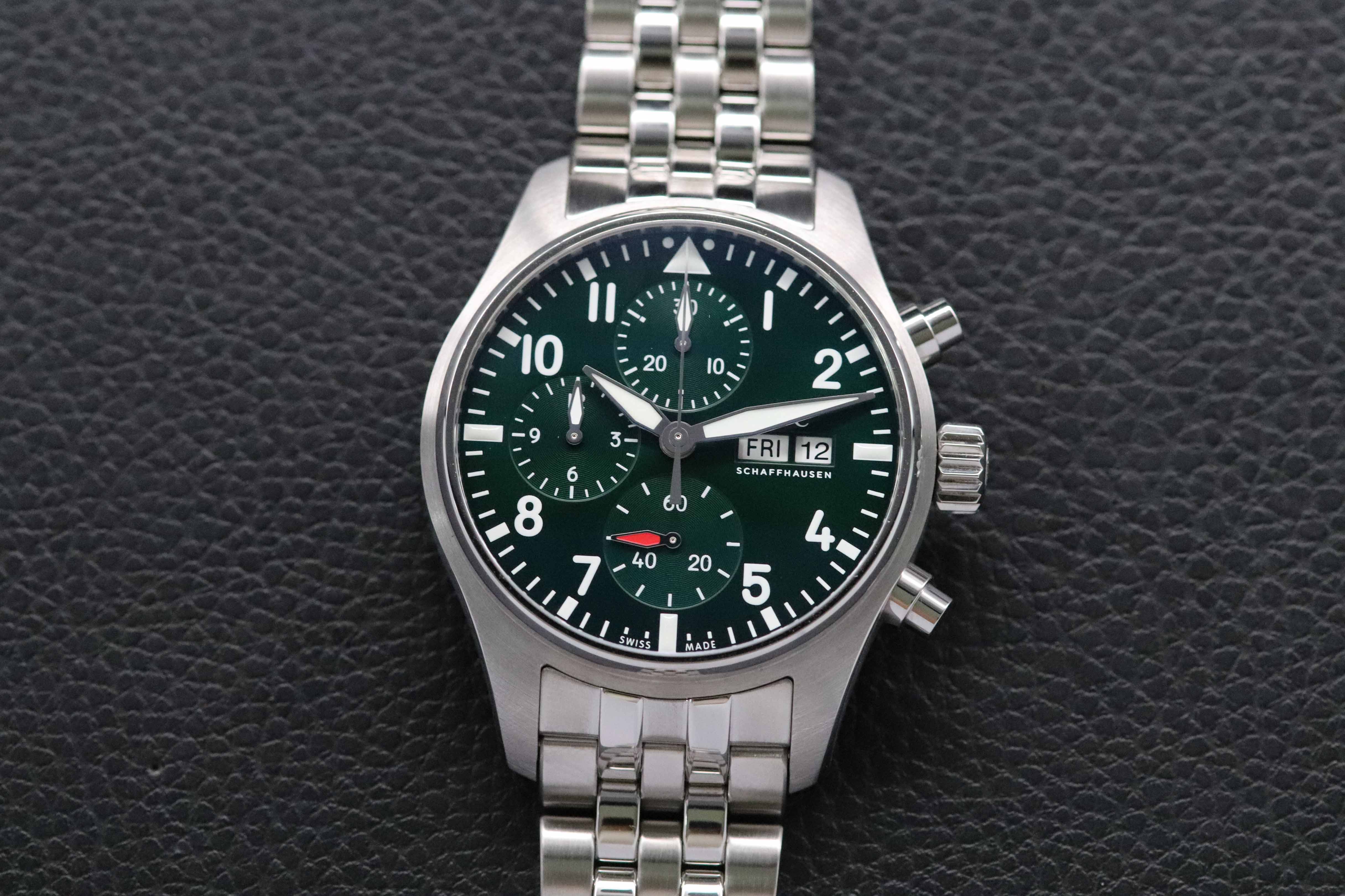 IWC Pilot's Watch Cronografo IW388104 Set completo 2022 con scatola e documenti