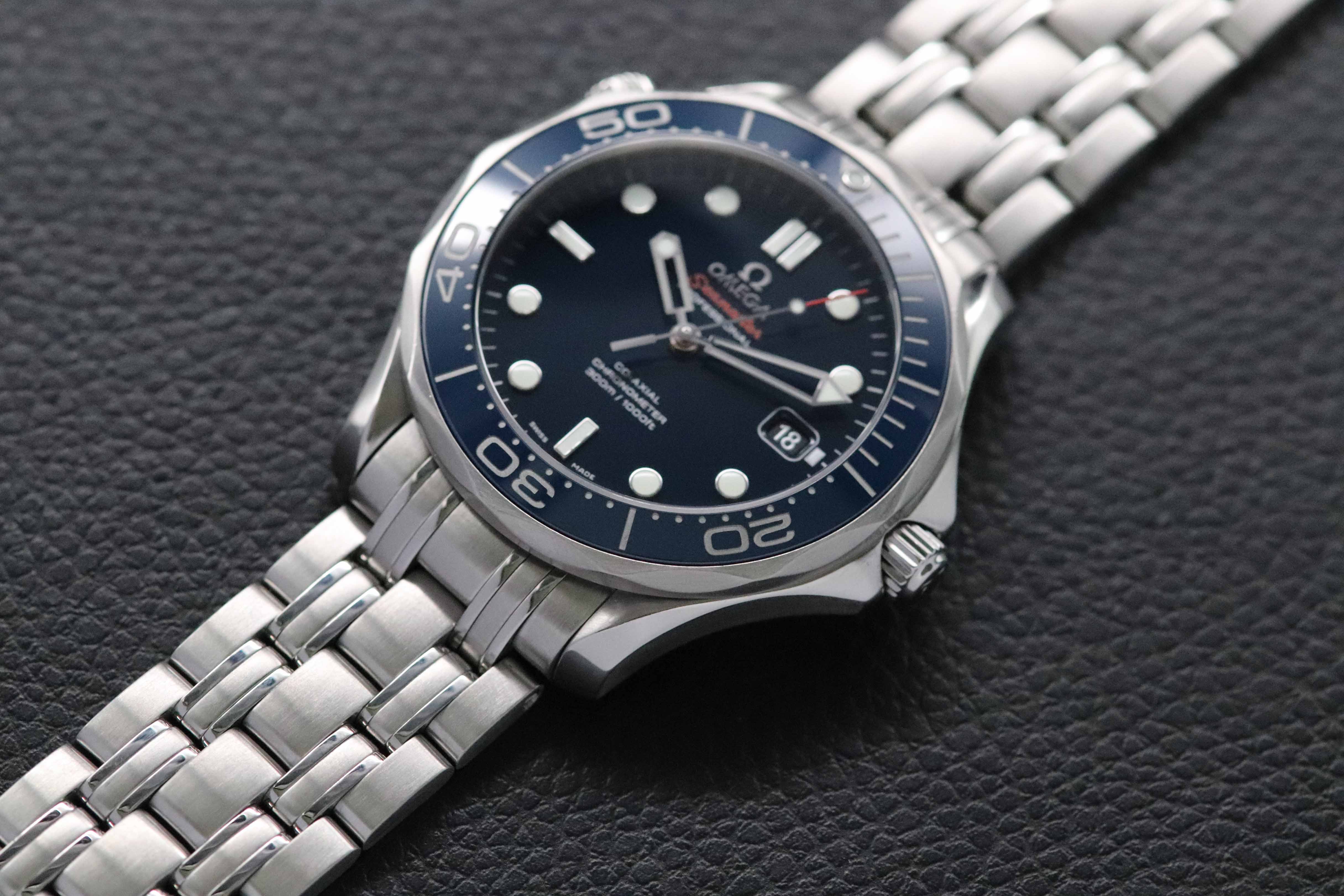 Omega Seamaster Diver 300 212.30.41.20.03.001 Blue Dial 2018
