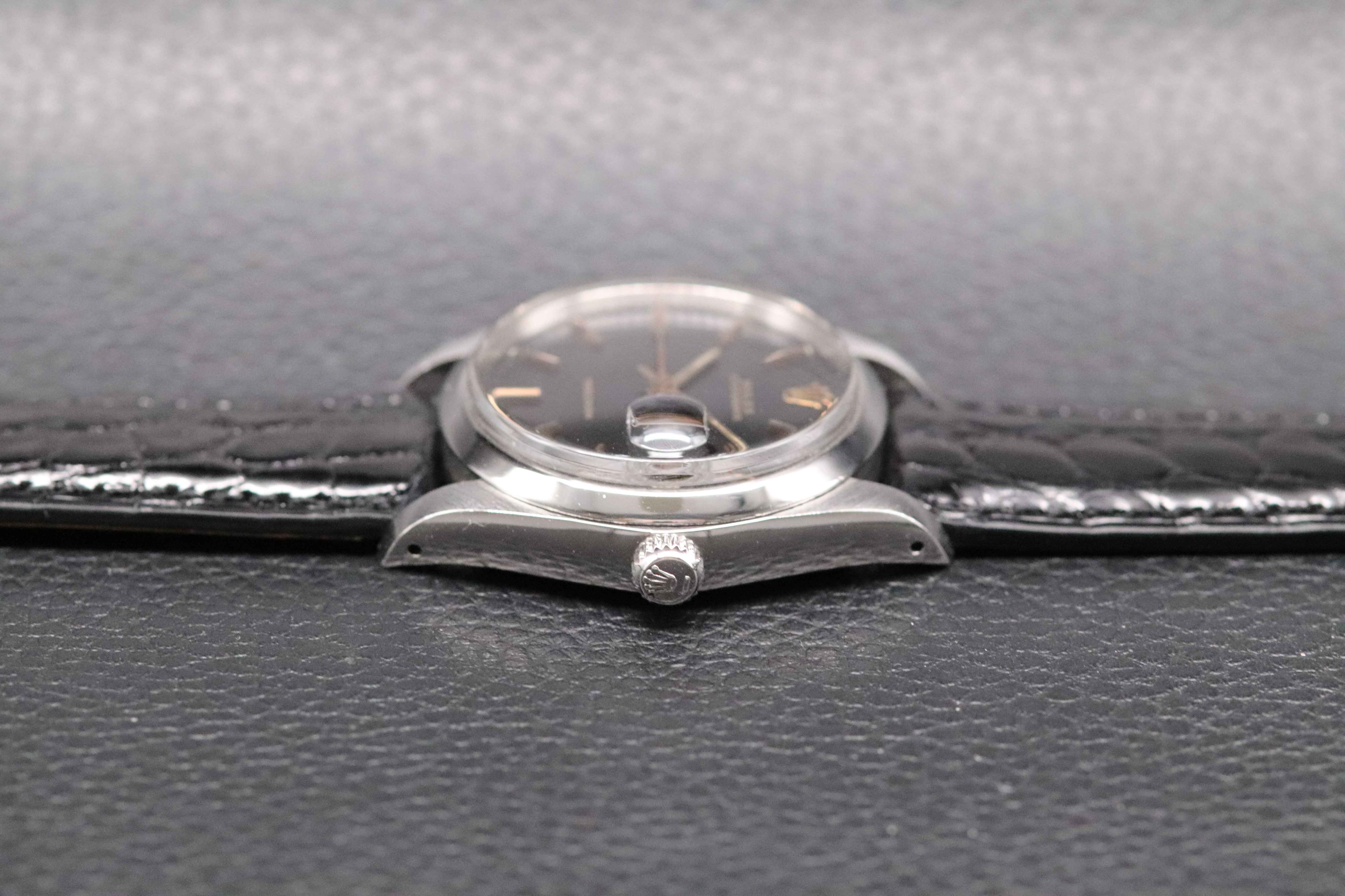 Rolex Oysterdate Precision 6694 Black Dial 1978