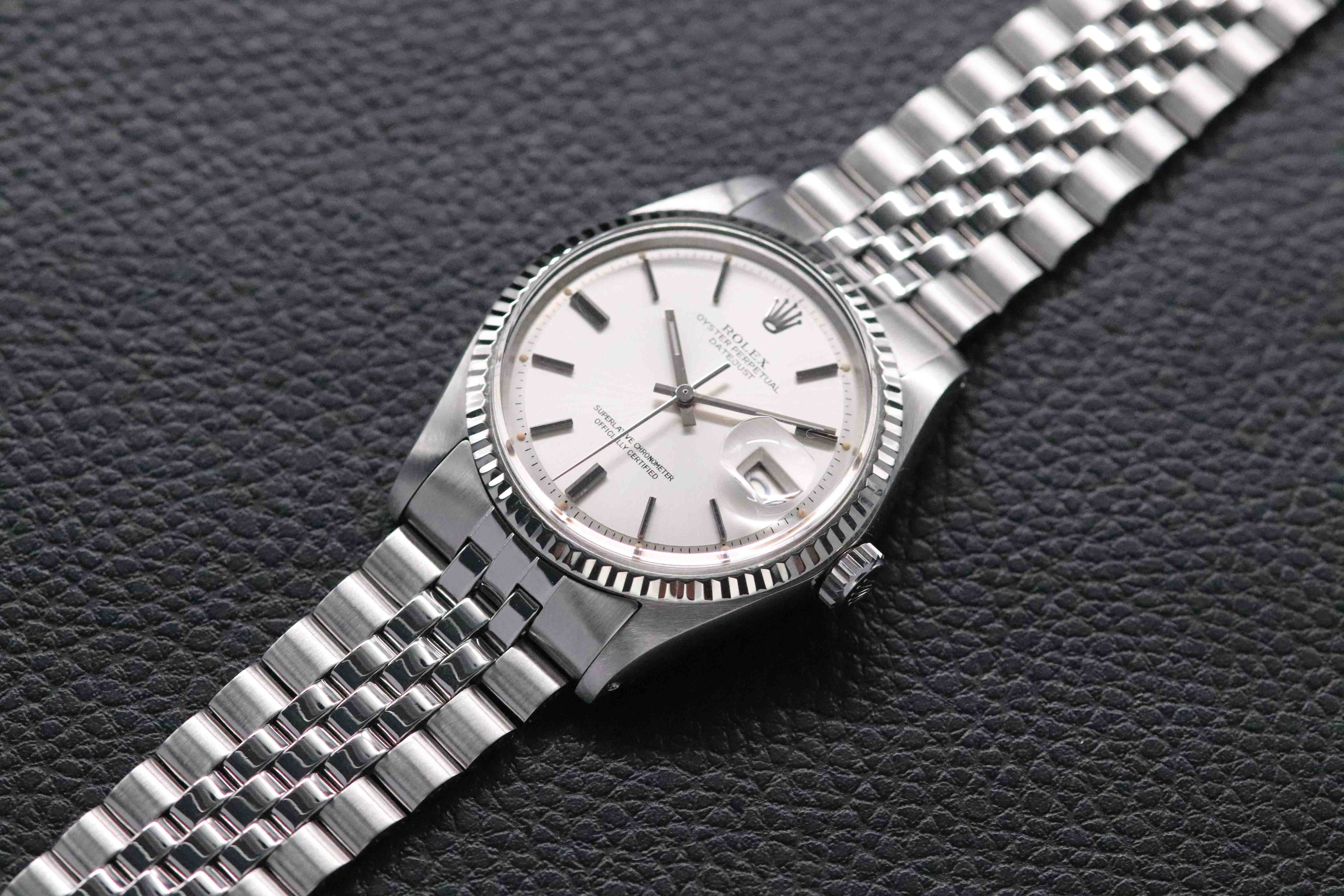 Rolex Datejust 1601 Silver Dial 1970