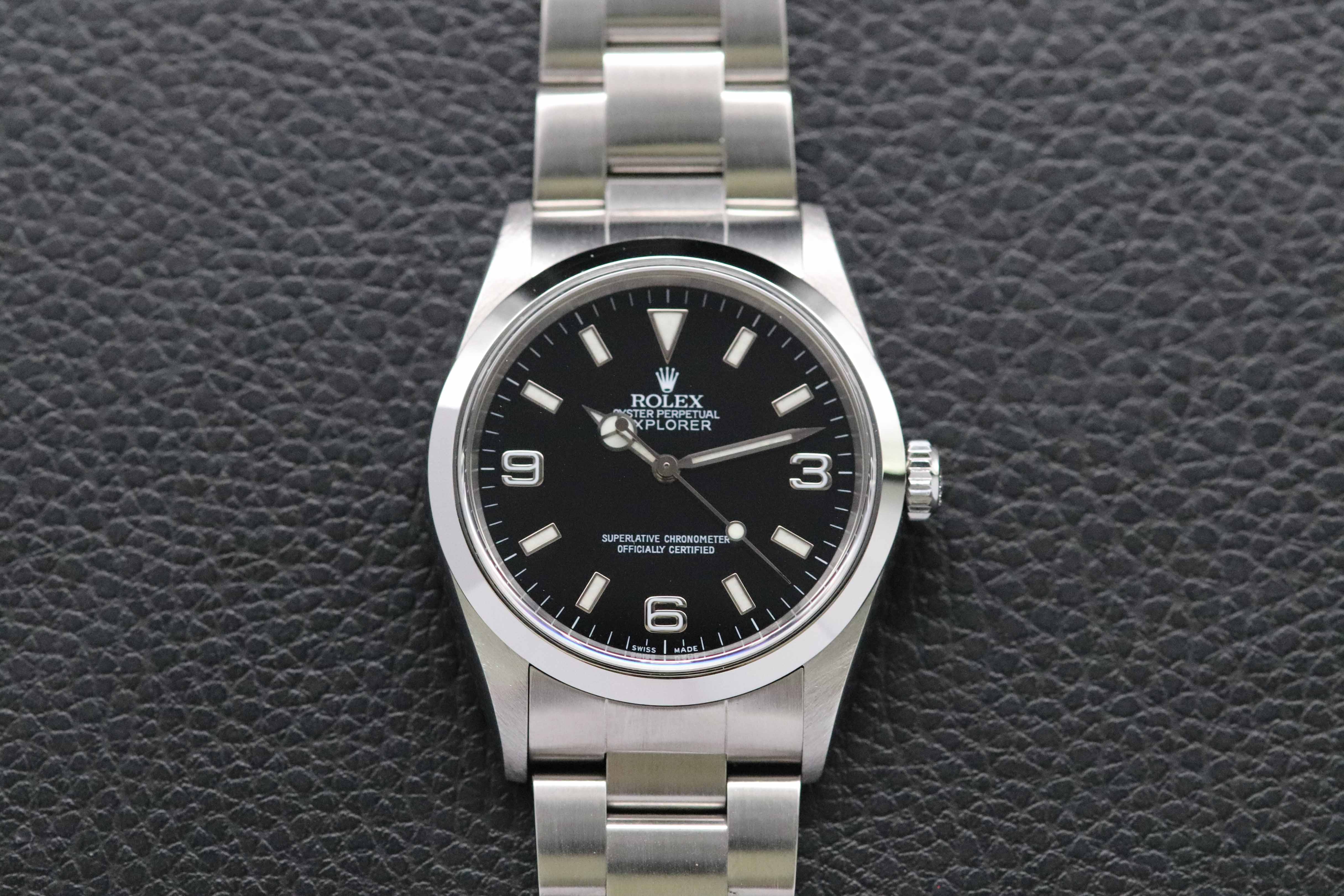 Rolex Explorer 14270, FULLSET del año 2000, caja y PAPERS
