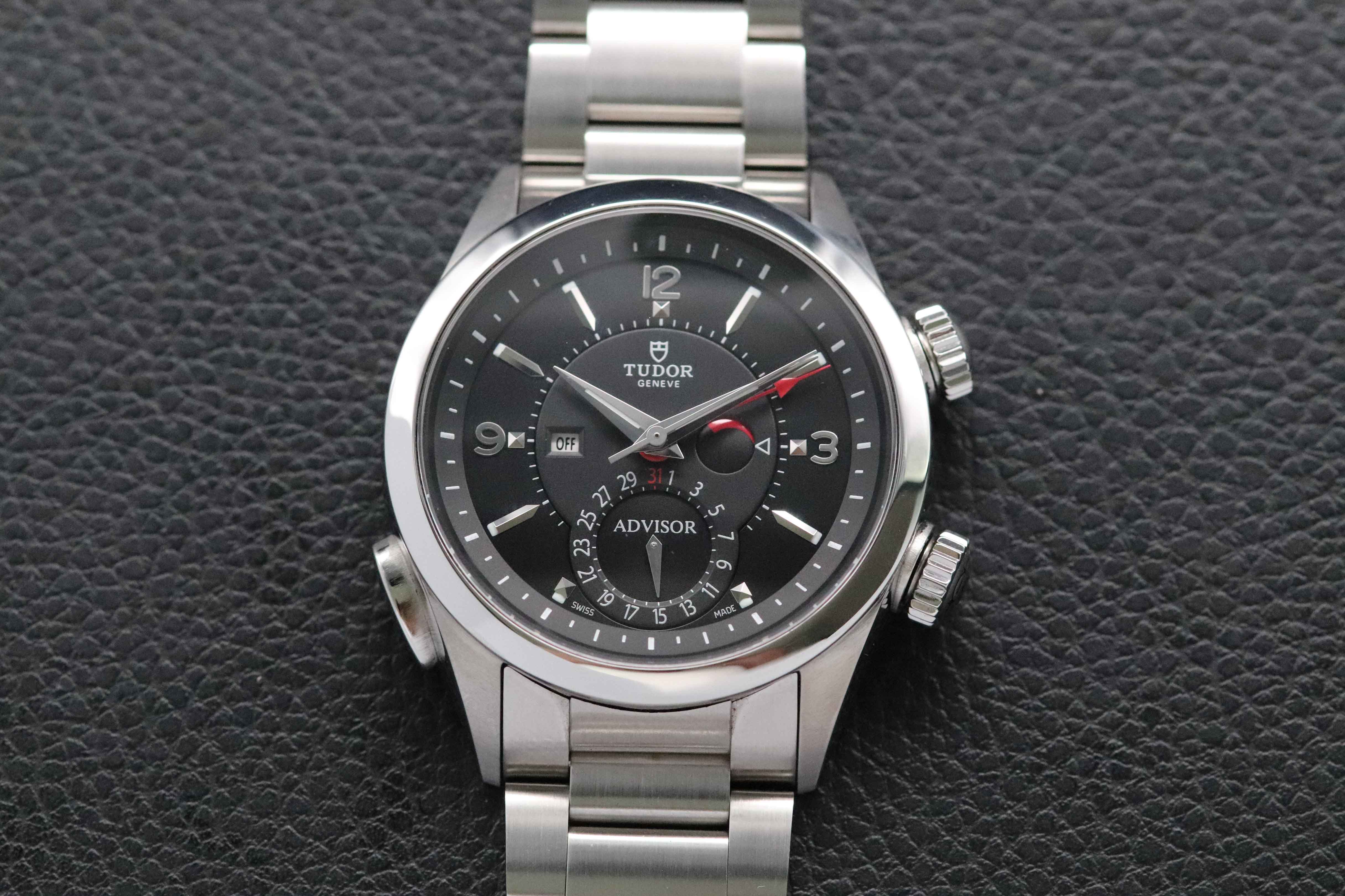 Tudor Heritage Advisor 79620TN Black Dial Papers 2016