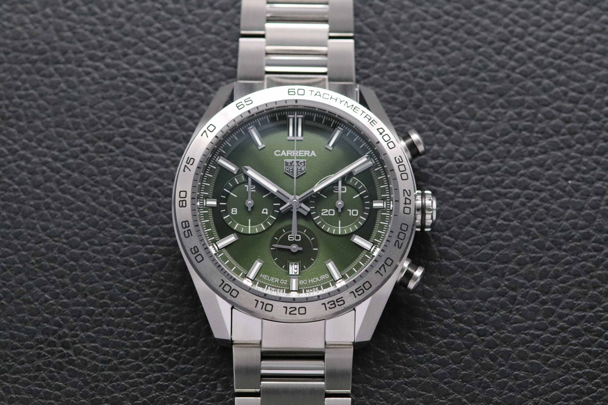 Tag Heuer Carrera Chronograph CBN2A10.BA0643 Fullset 2020 Box+Papers
