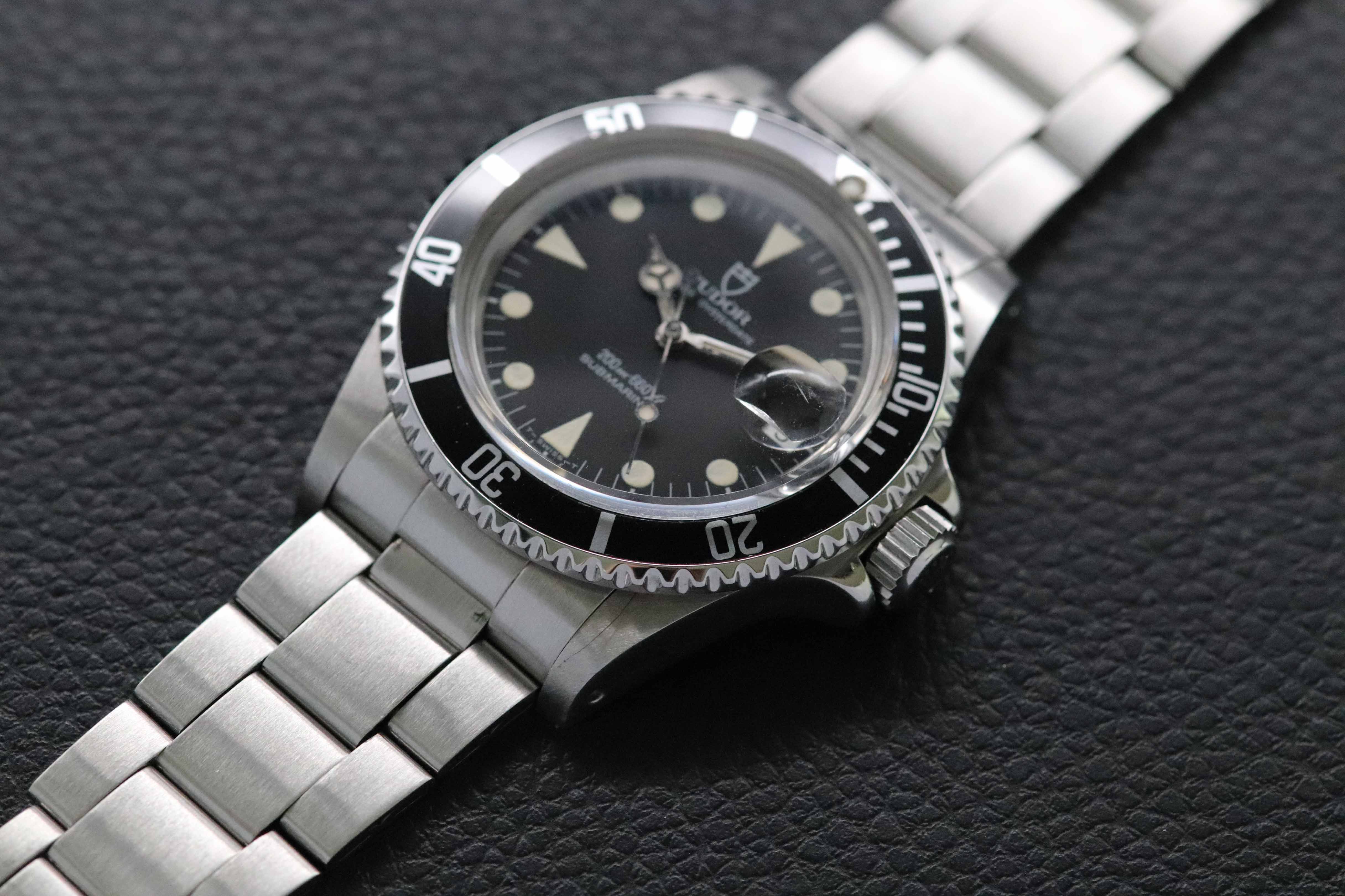 Tudor Submariner 79090 Black Dial 1989
