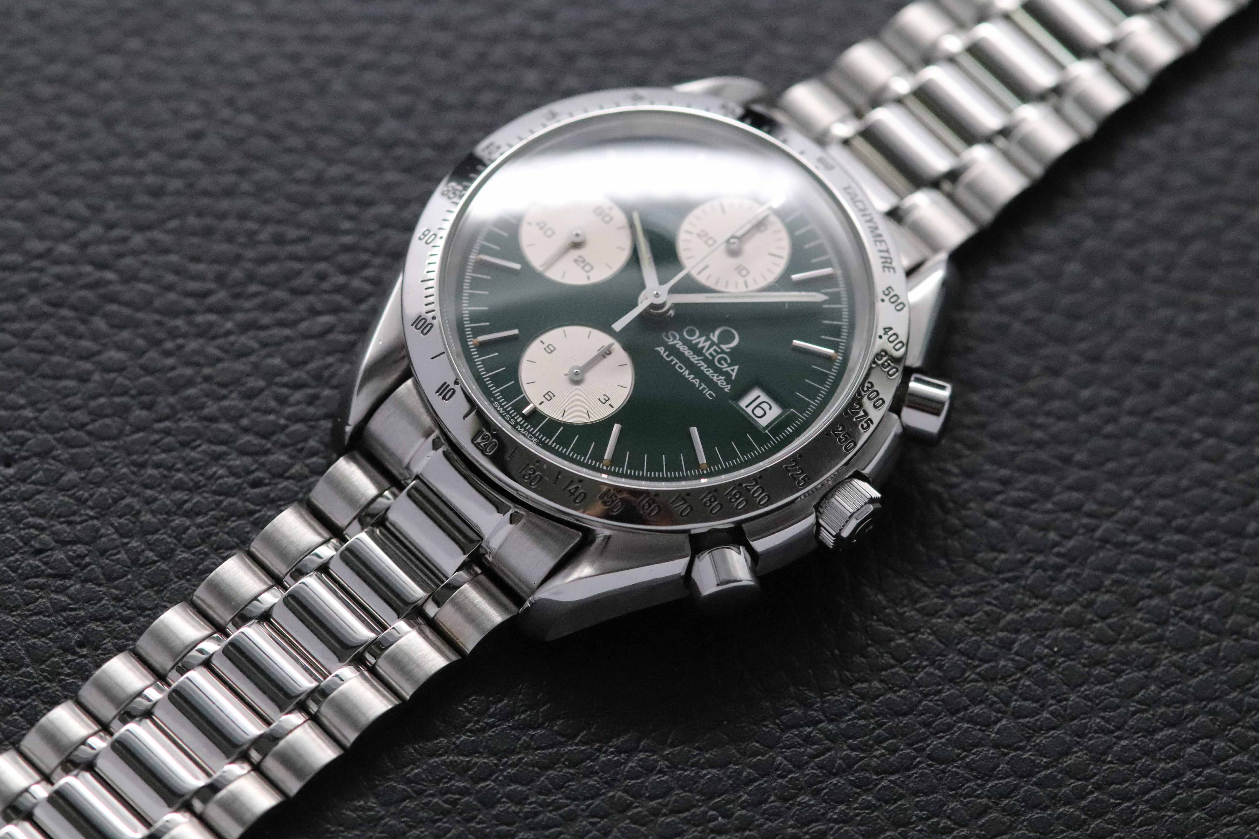 Omega Speedmaster Date 3511.70 Green Dial 1995