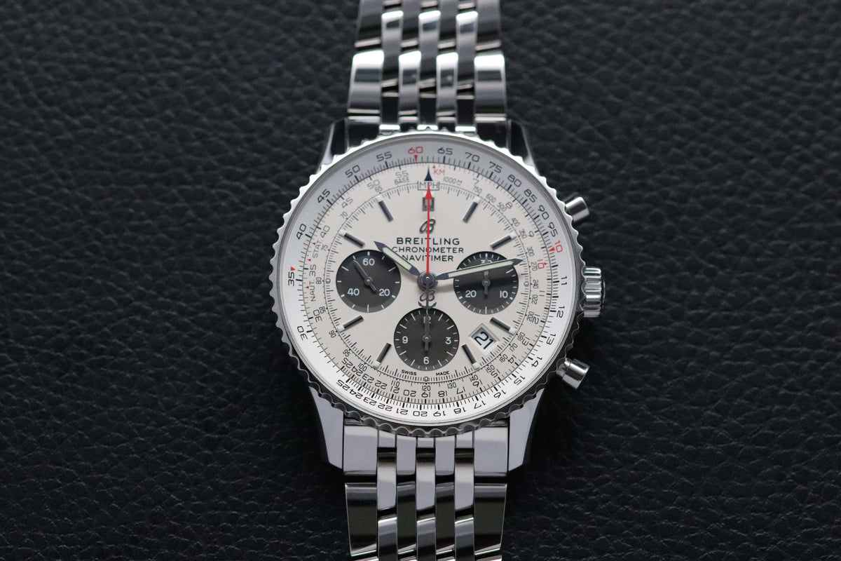 Breitling Navitimer B01 Chronograph 43 AB0121/AB0121211G1A1 Fullset 2024 Box+Papers