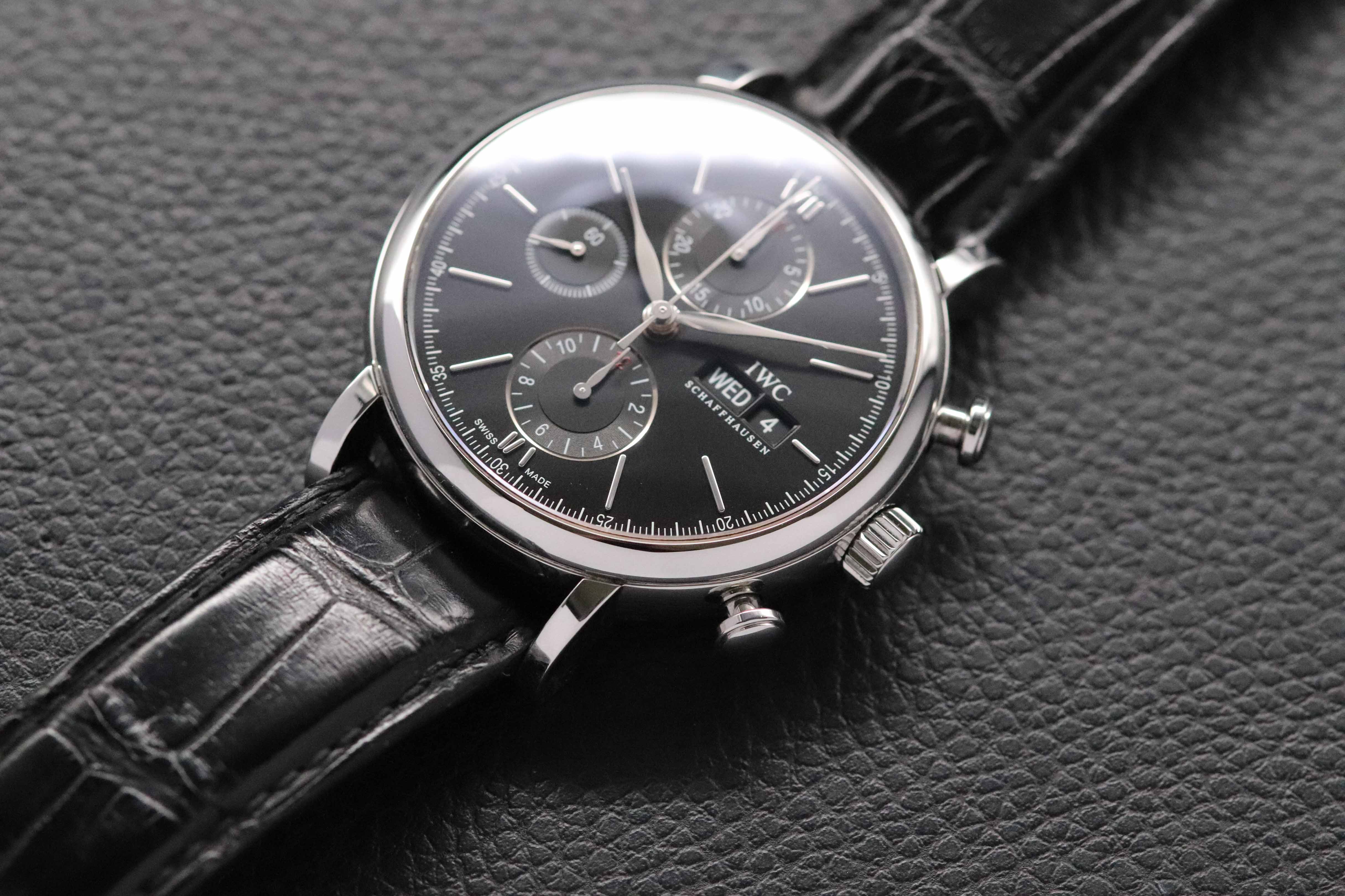 Chronographe IWC Portofino IW391029, FULLSET 2019, coffret et PAPERS
