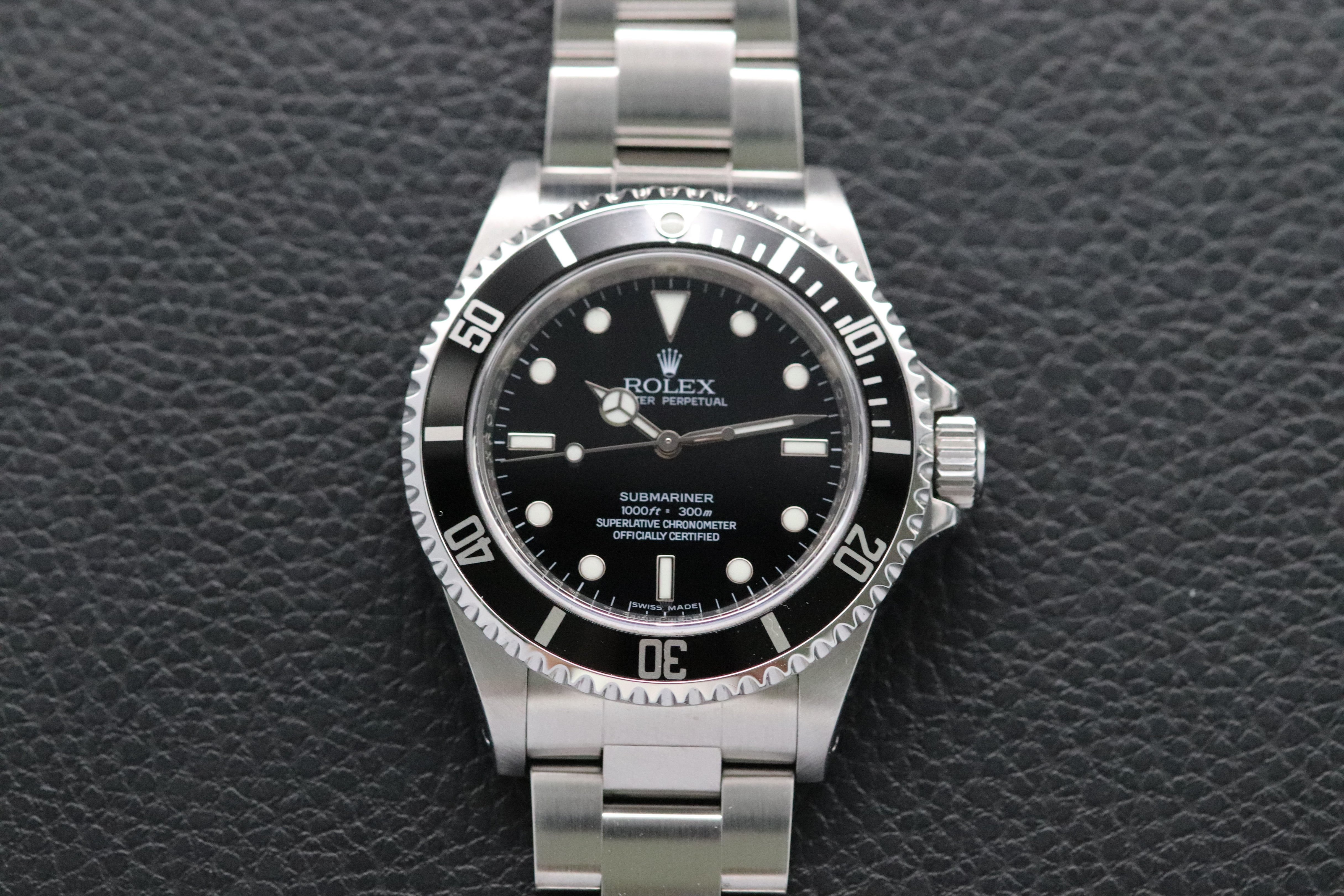 Rolex Submariner 14060M Rehaut Fullset 2013 Scatola+carteggiatura