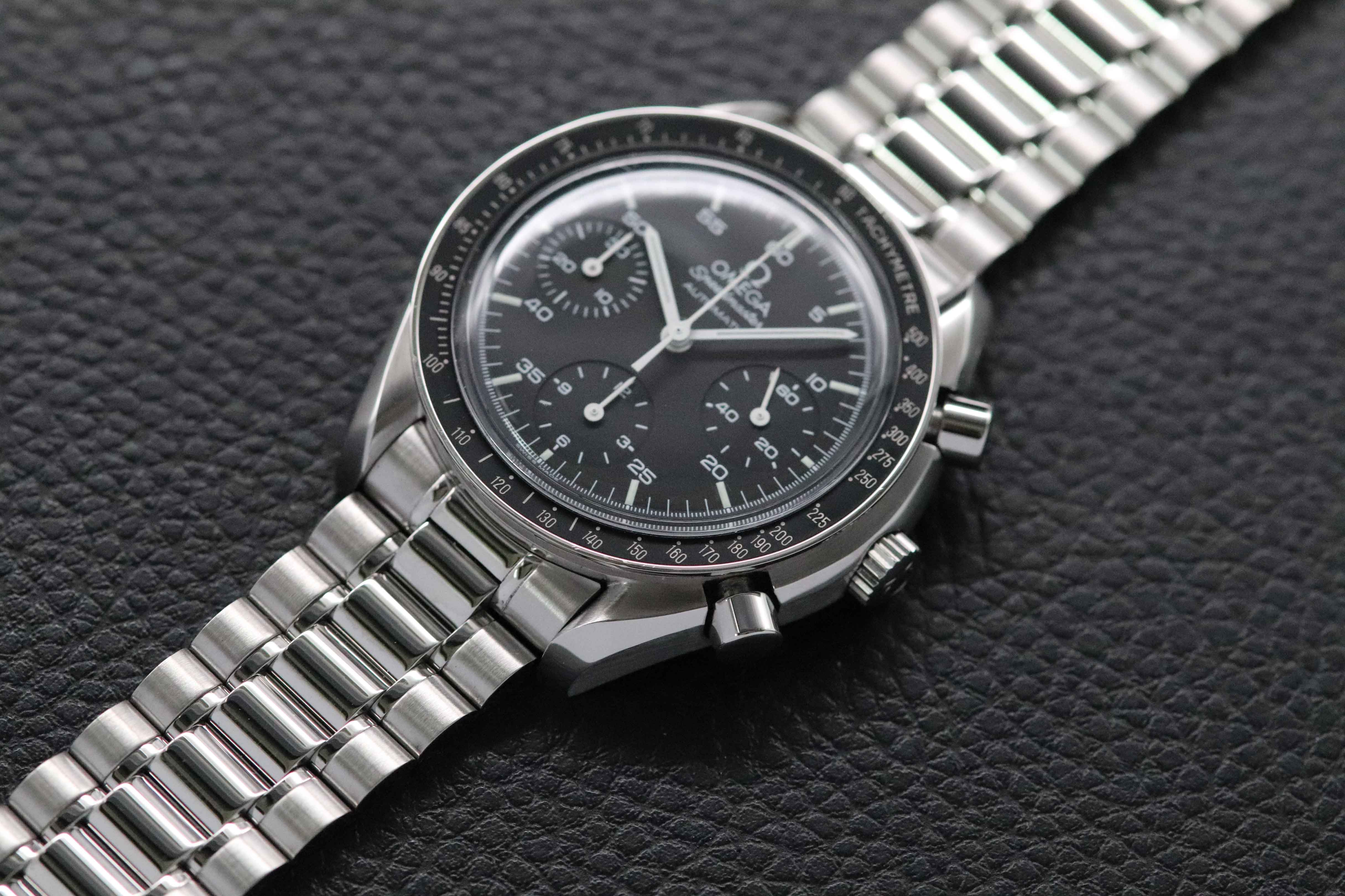 Omega Speedmaster ridotto 3510.50 quadrante nero 1998