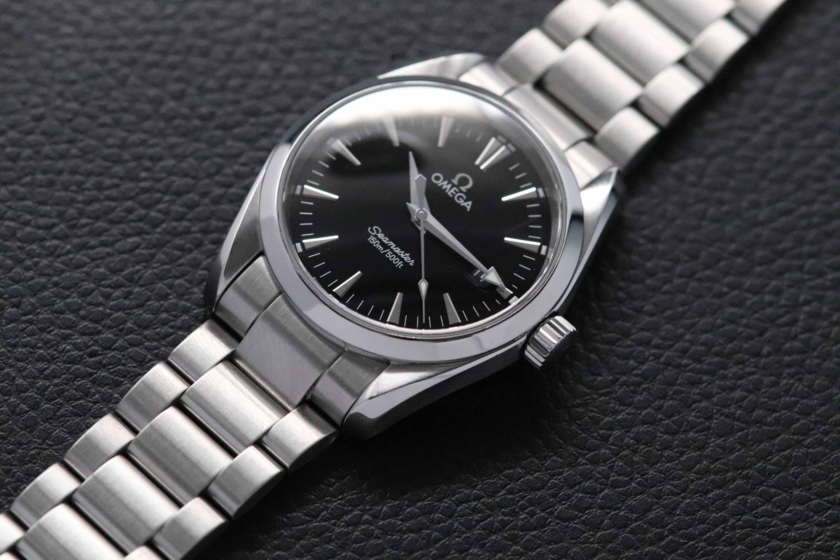 Omega Seamaster Aqua Terra 2518.50 Black Dial 1998