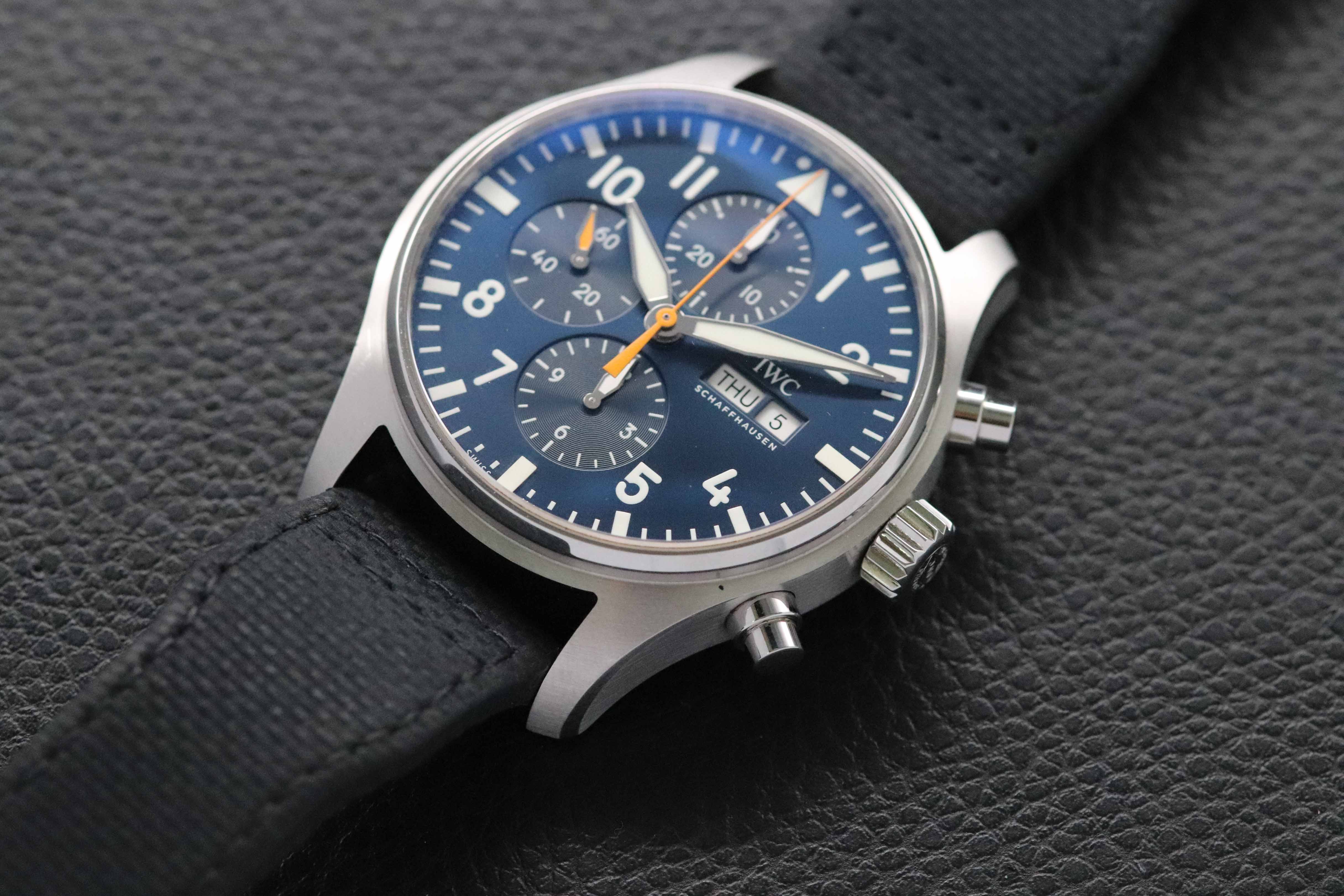 Orologio da pilota IWC Cronografo IW377729 FULLSET 2021 con scatola e PAPERS
