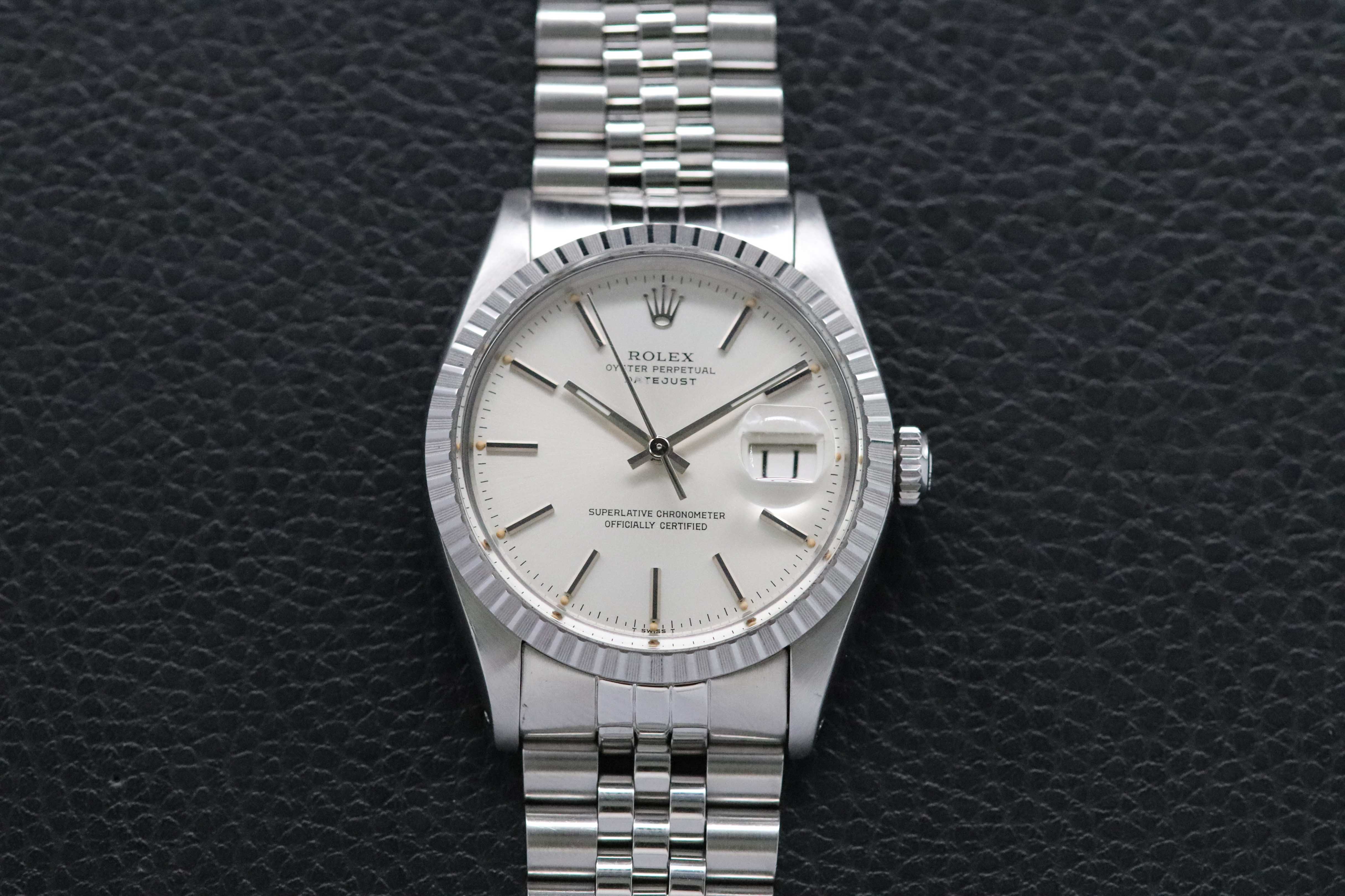 Rolex Datejust 16030 Fullset 1980 Box+Papers