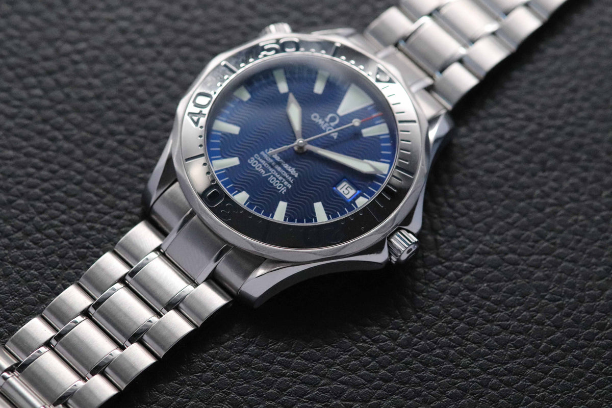 Omega Seamaster Diver 2255.80 Blue Dial 2007