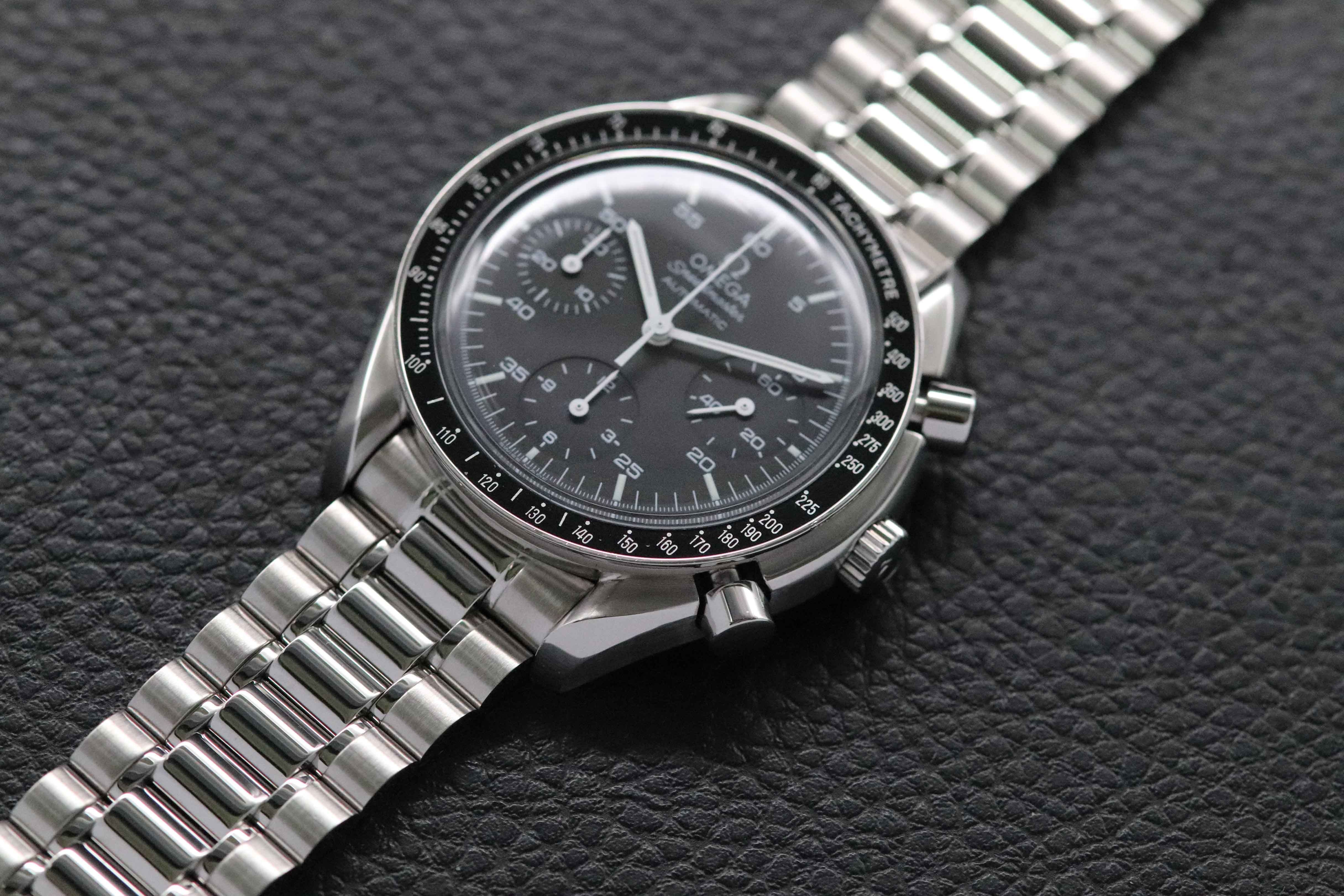 Omega Speedmaster ridotto 3510.50 quadrante nero 1998