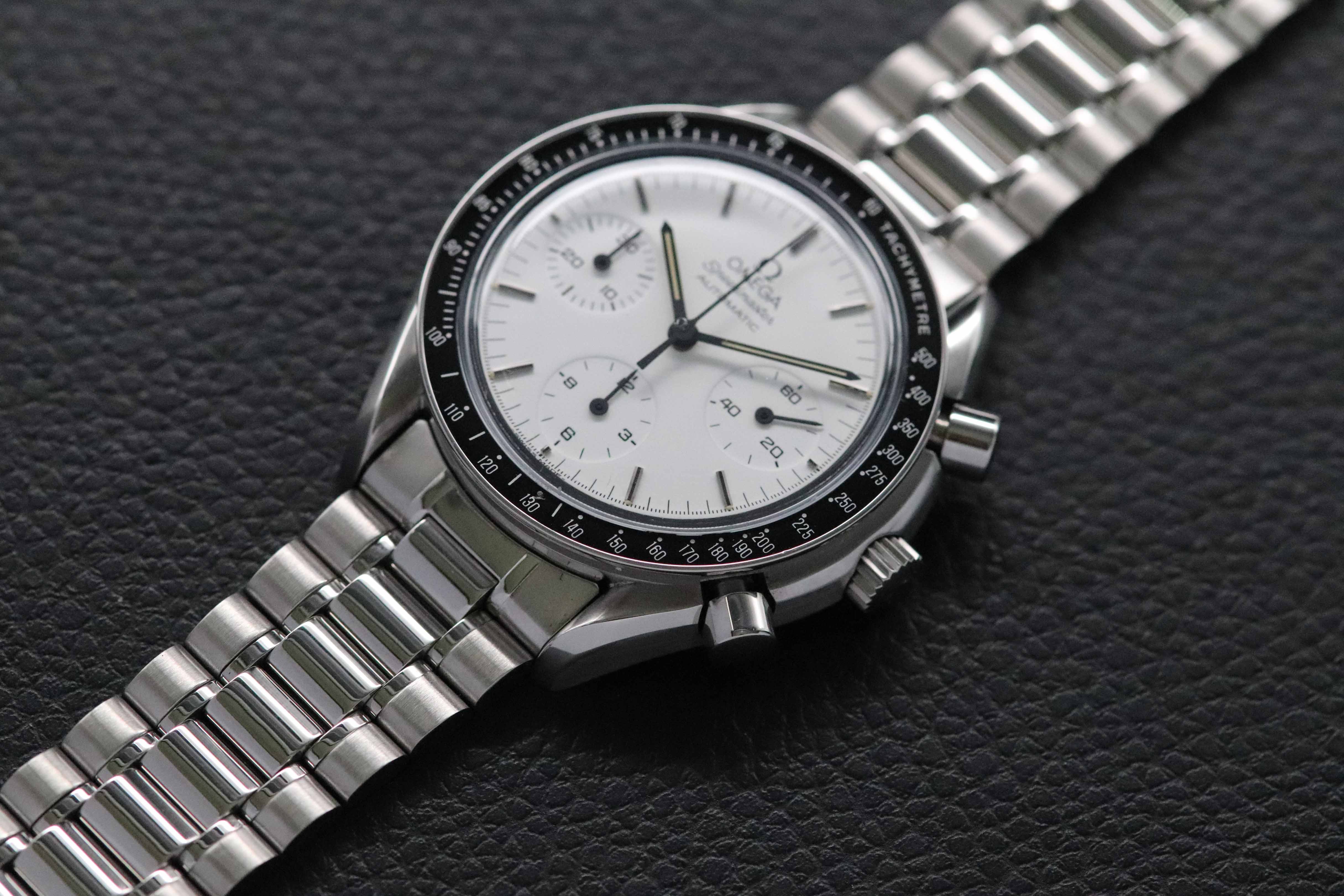 Omega Speedmaster Reduced 3510.20 White Dial 1991