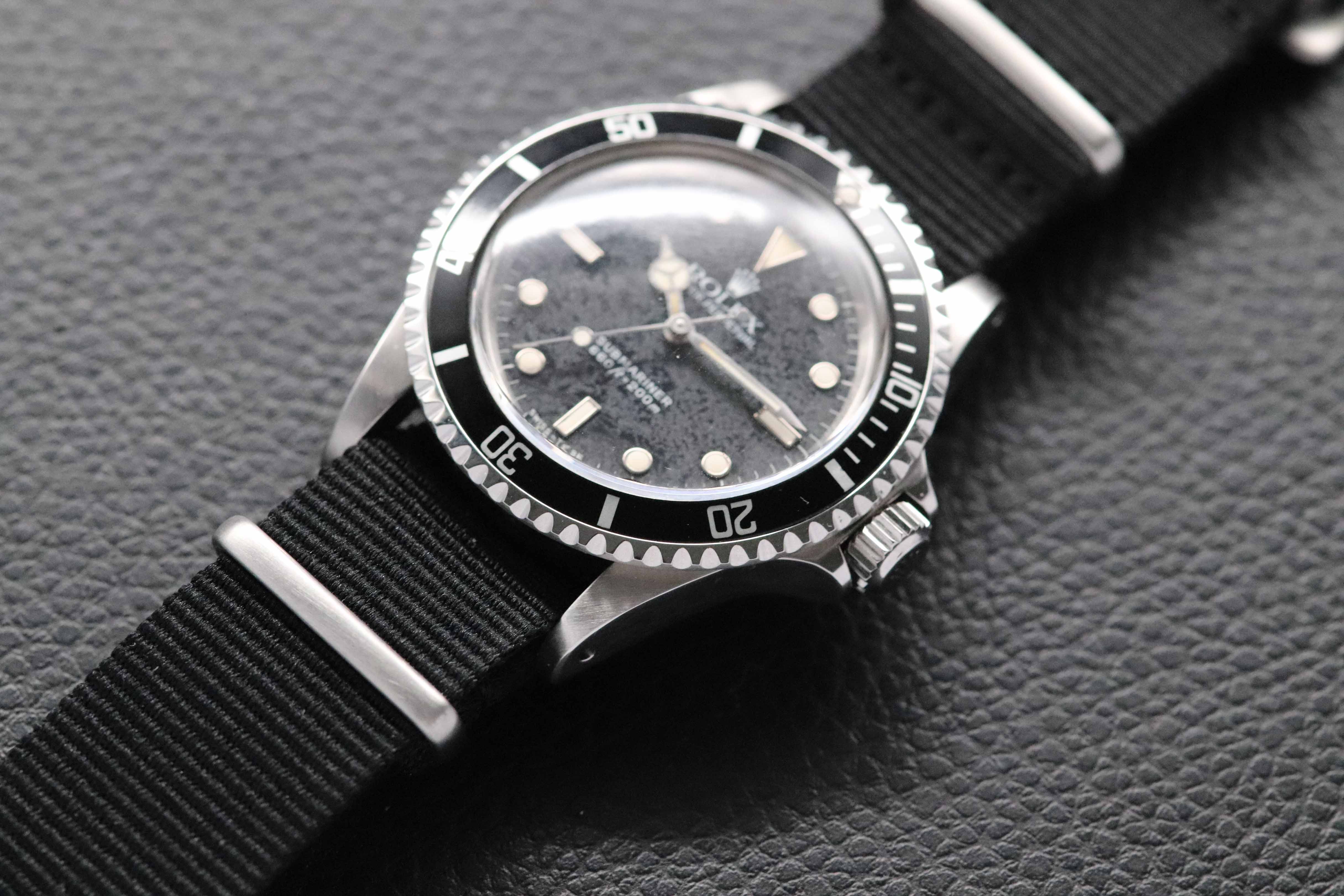 Rolex Submariner 5513 Stardust Tropical Dial 1987
