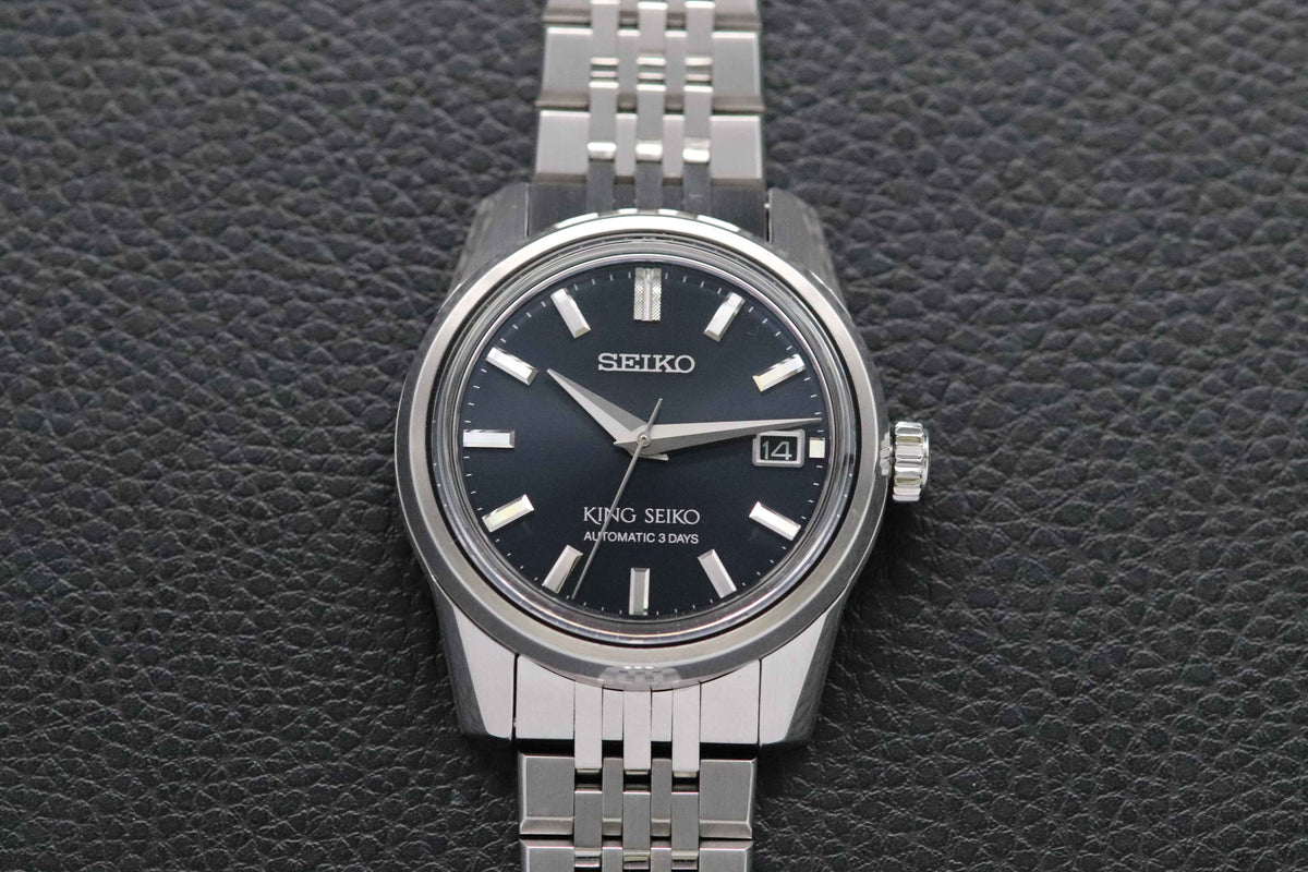King Seiko SDKS017 Blue Dial Fullset 2026 Box + Papers