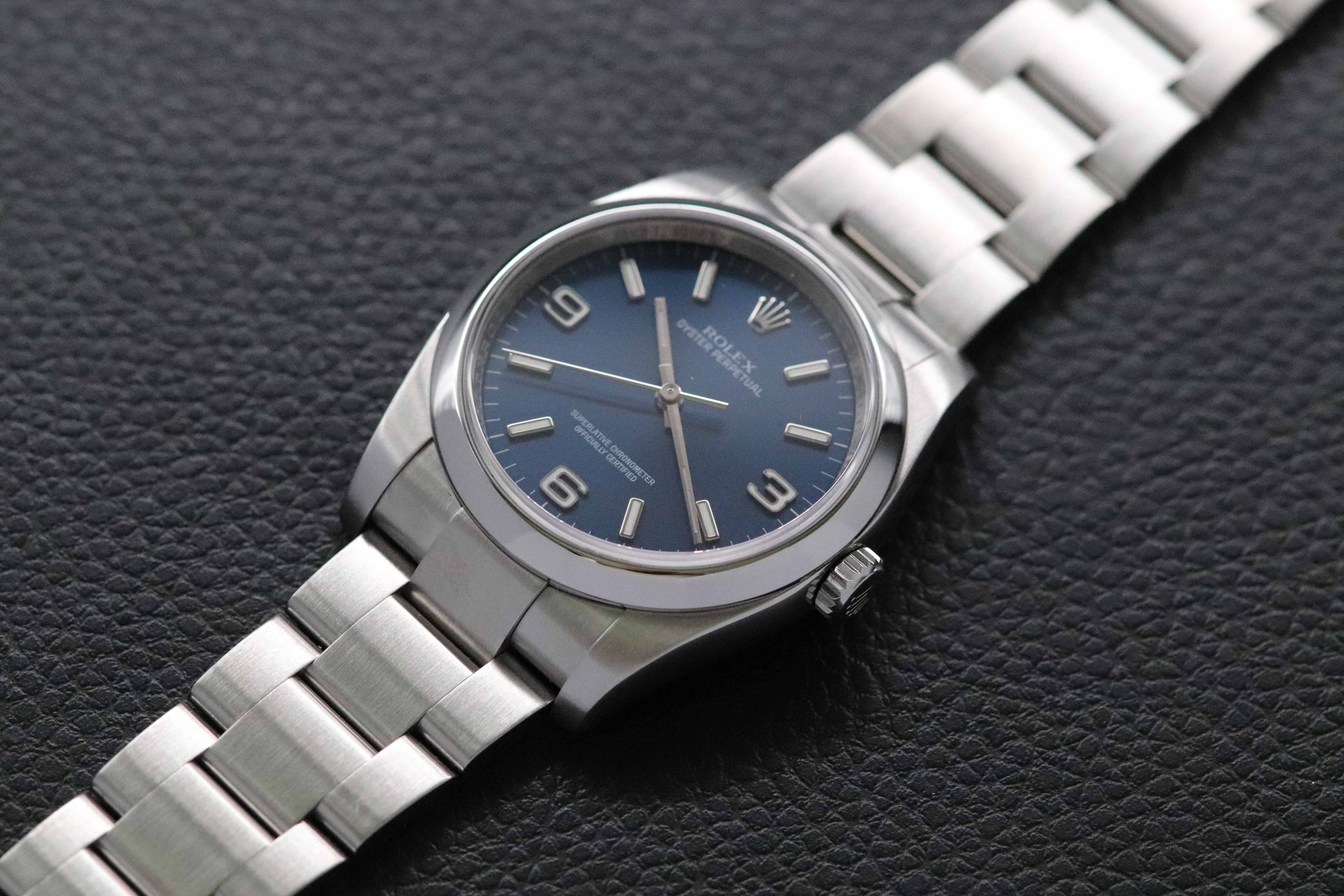 Rolex Oyster Perpetual 116000 Quadrante Blu Explorer 2009