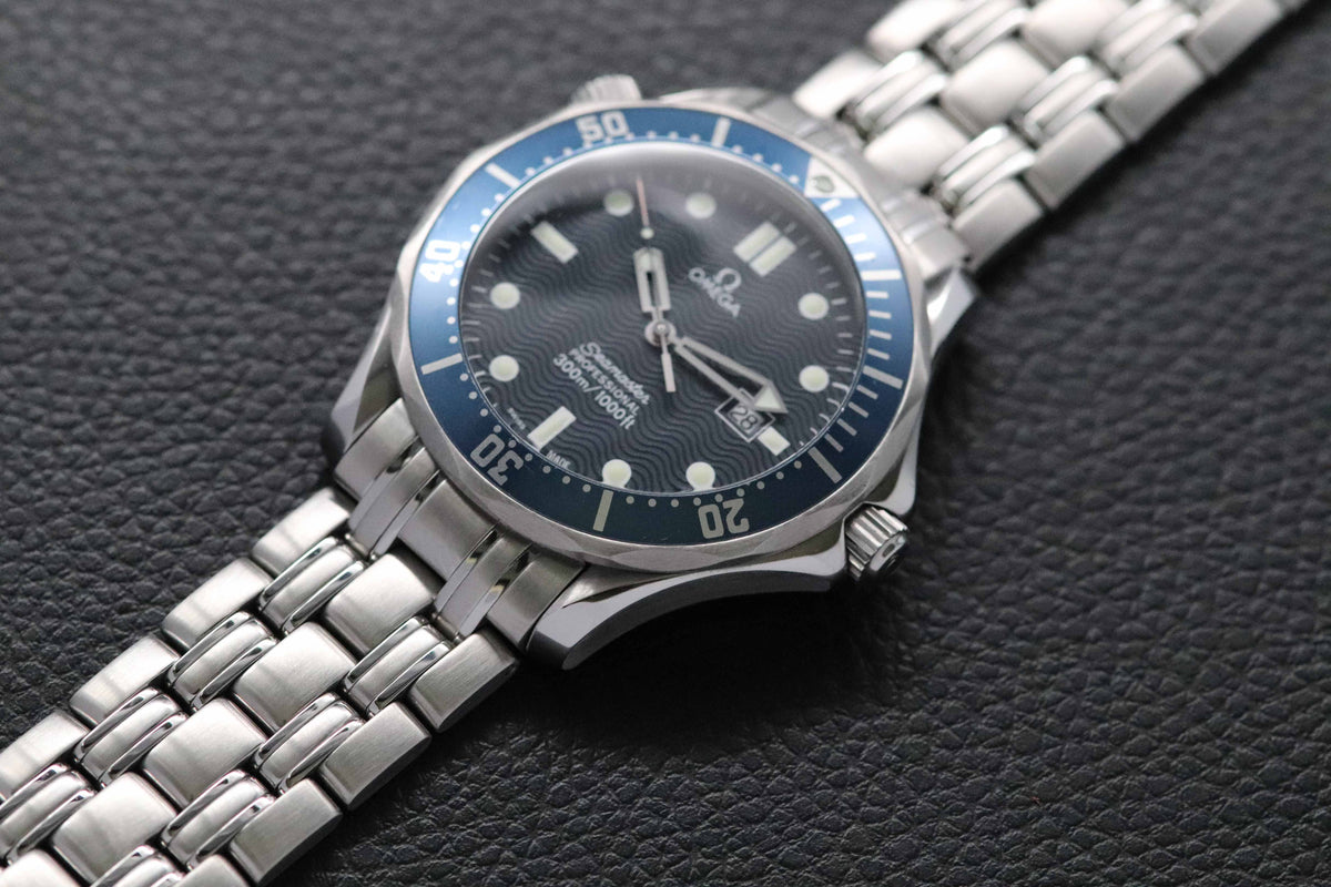 Omega Seamaster Diver 300 2541.80 Blue Dial 1998